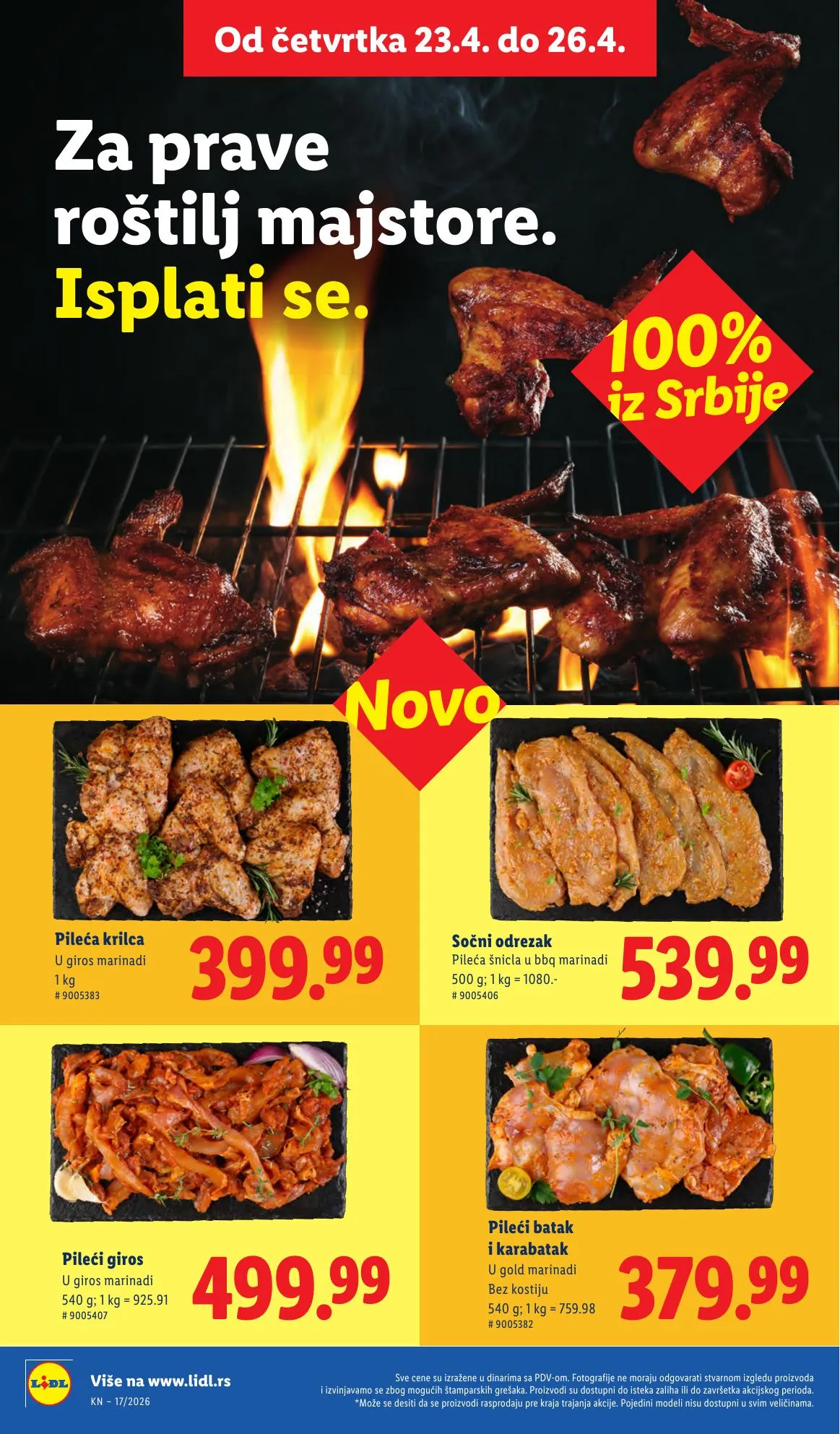 Lidl akciós újság Szerbia 04.23–04.29 – 20. oldal