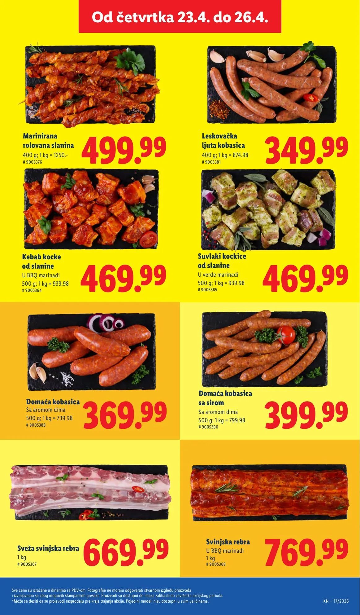 Lidl akciós újság Szerbia 04.23–04.29 – 21. oldal