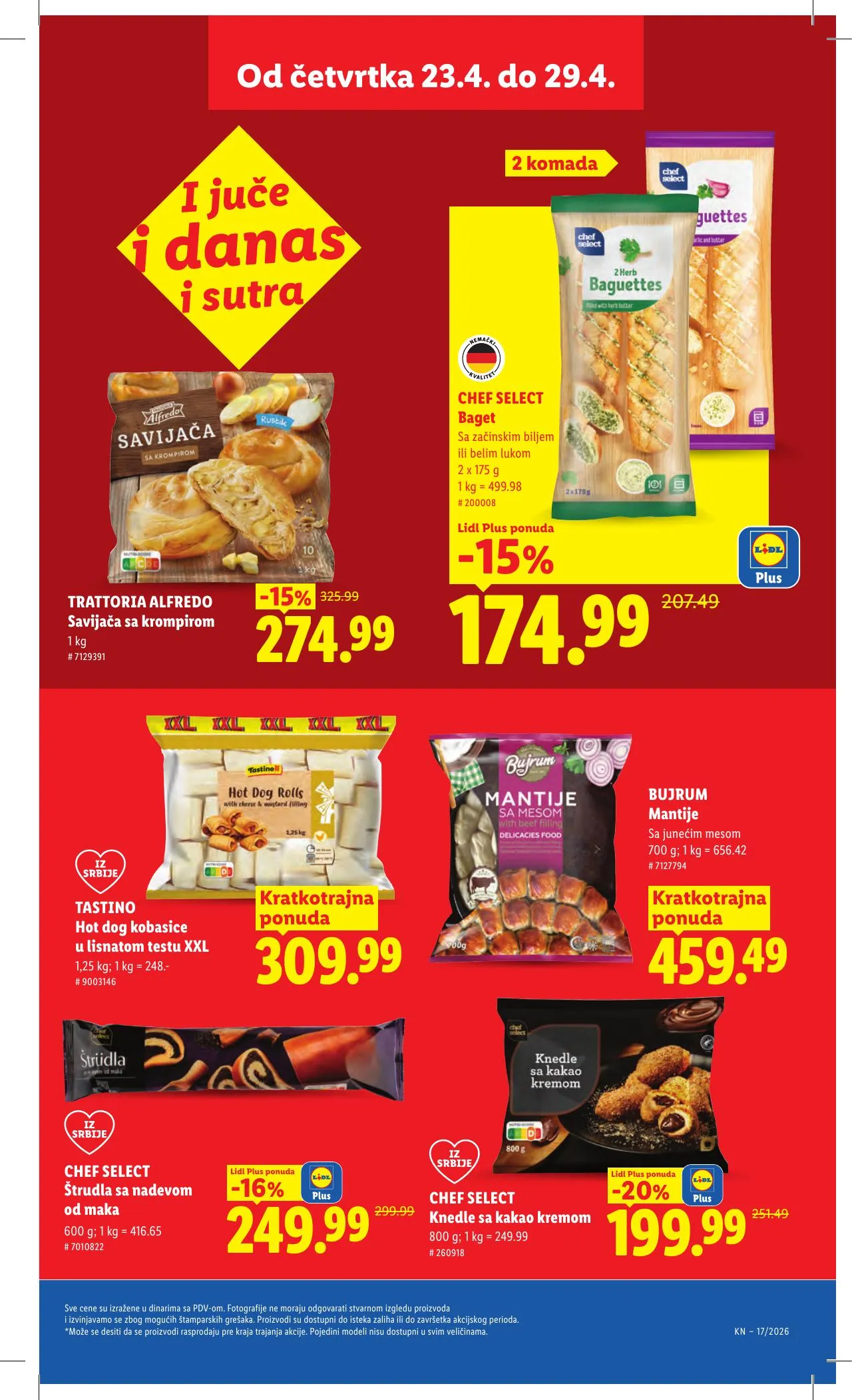 Lidl akciós újság Szerbia 04.23–04.29 – 27. oldal
