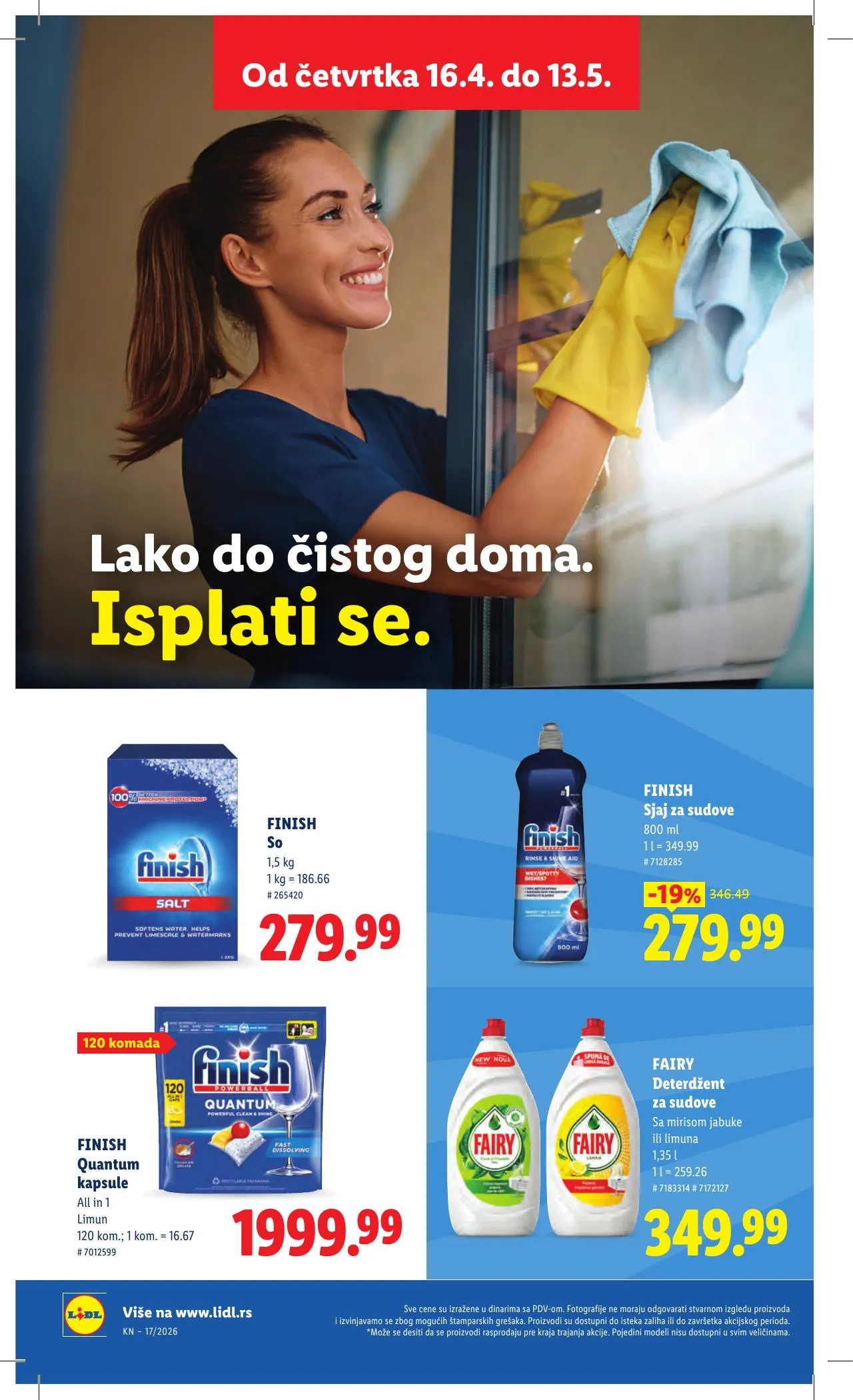 Lidl akciós újság Szerbia 04.23–04.29 – 46. oldal