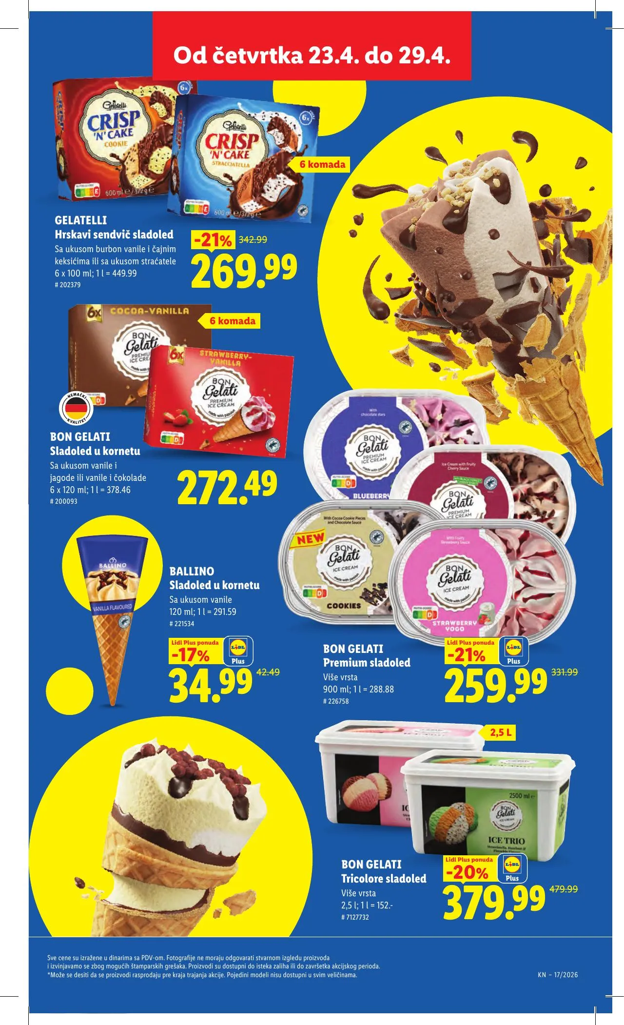 Lidl akciós újság Szerbia 04.23–04.29 – 49. oldal