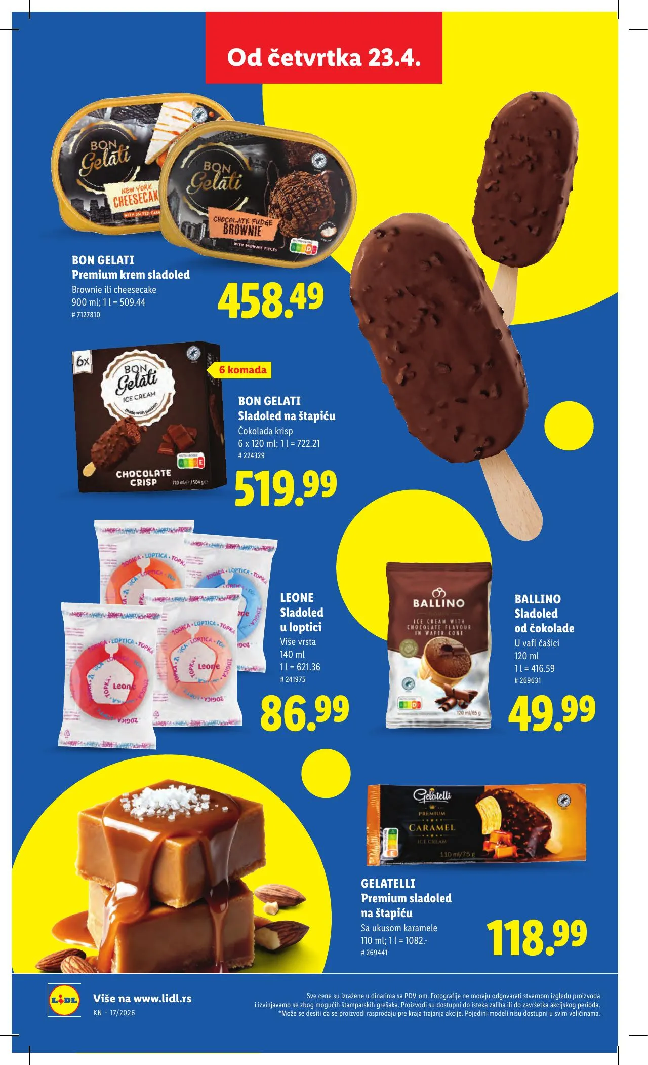 Lidl akciós újság Szerbia 04.23–04.29 – 50. oldal