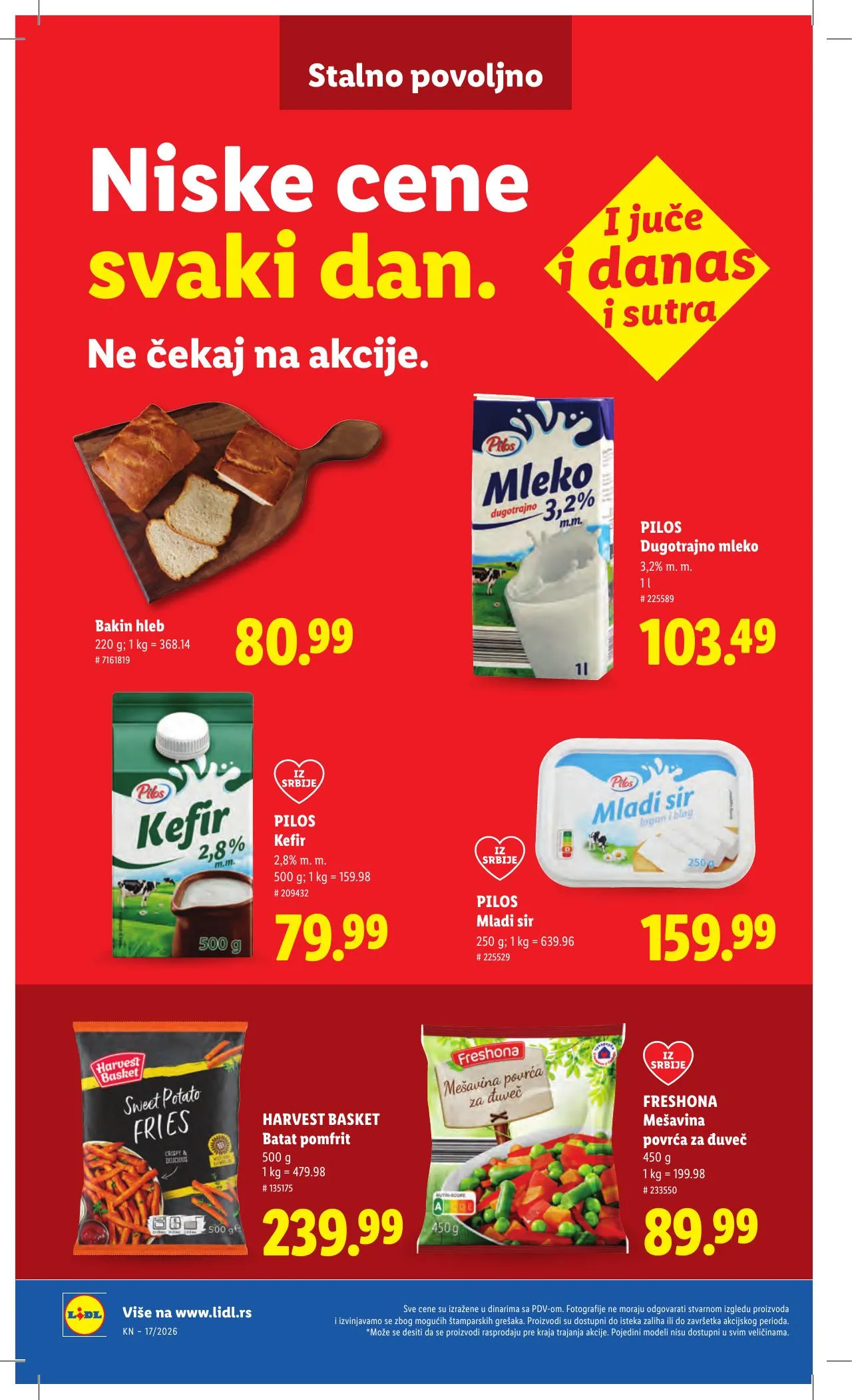 Lidl akciós újság Szerbia 04.23–04.29 – 52. oldal