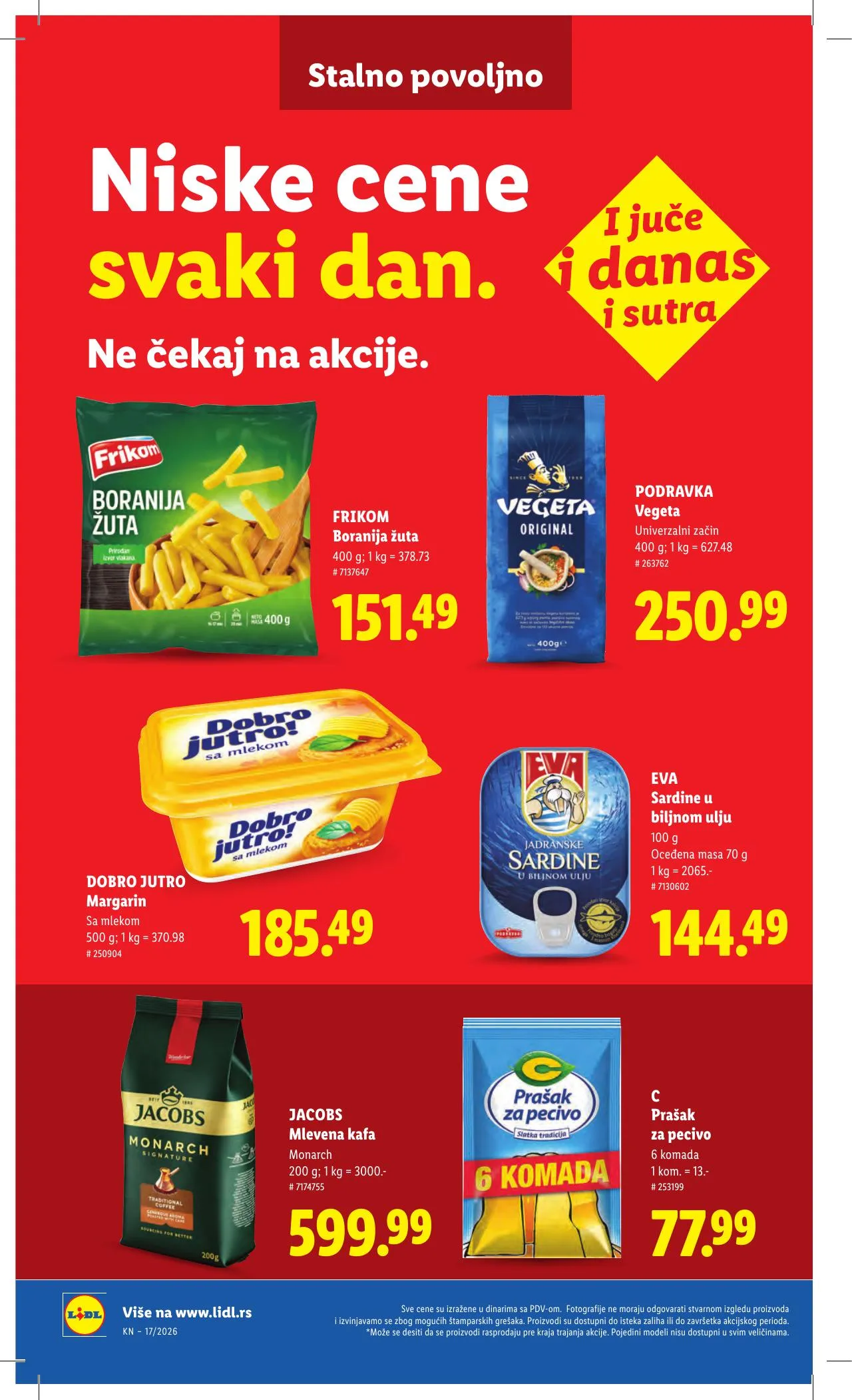 Lidl akciós újság Szerbia 04.23–04.29 – 54. oldal