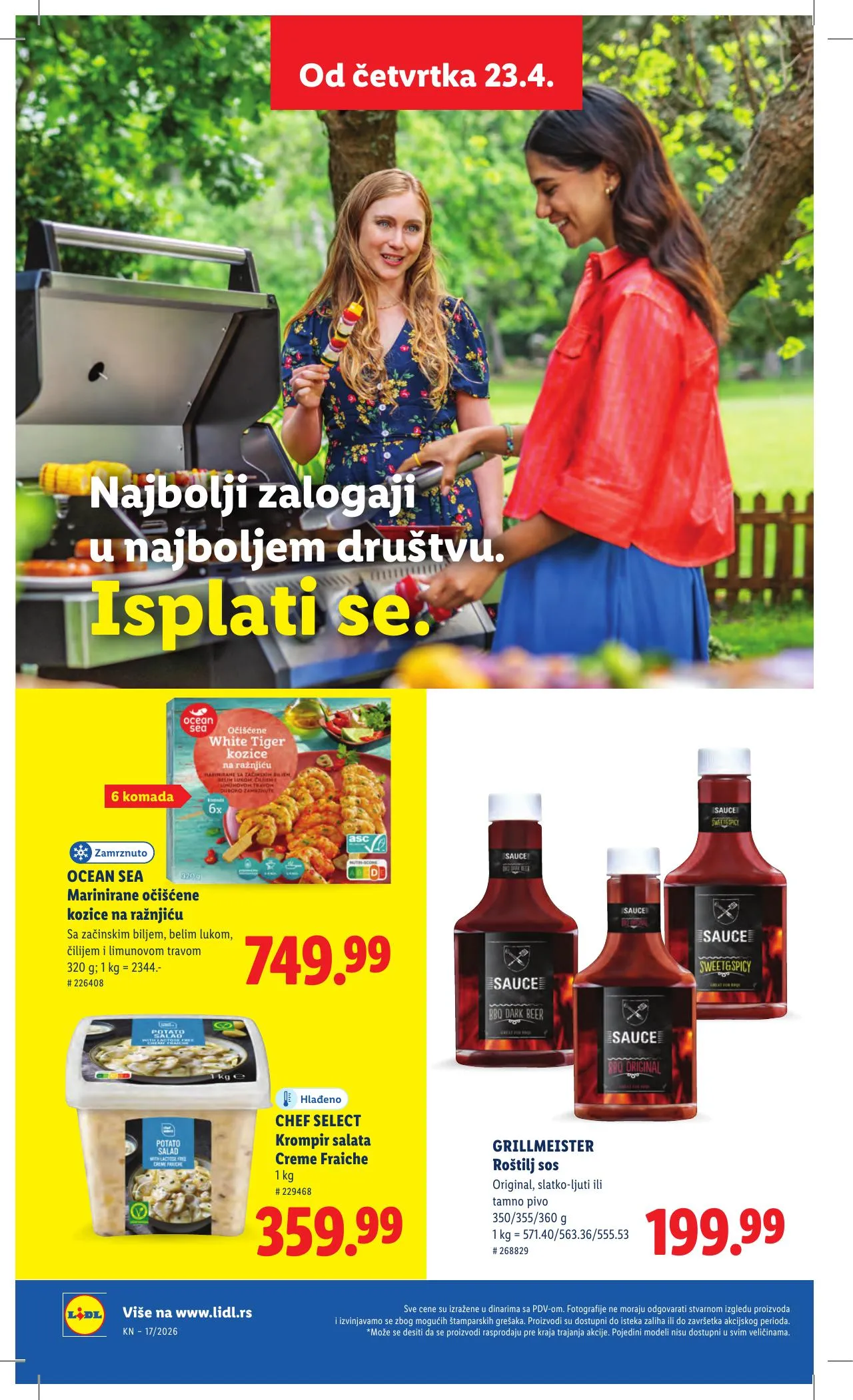 Lidl akciós újság Szerbia 04.23–04.29 – 56. oldal