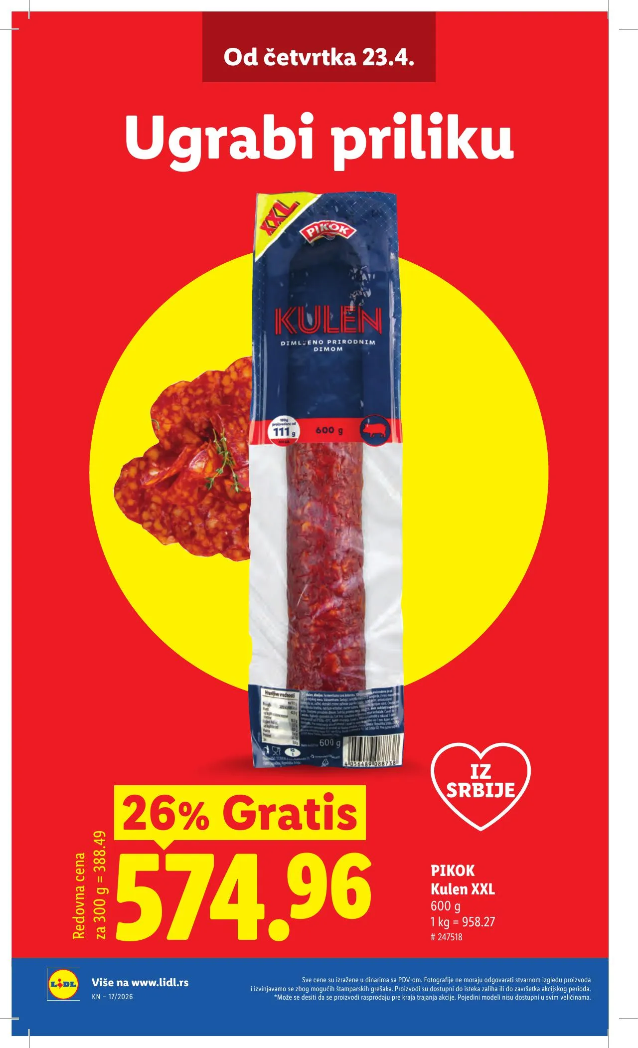 Lidl akciós újság Szerbia 04.23–04.29 – 6. oldal