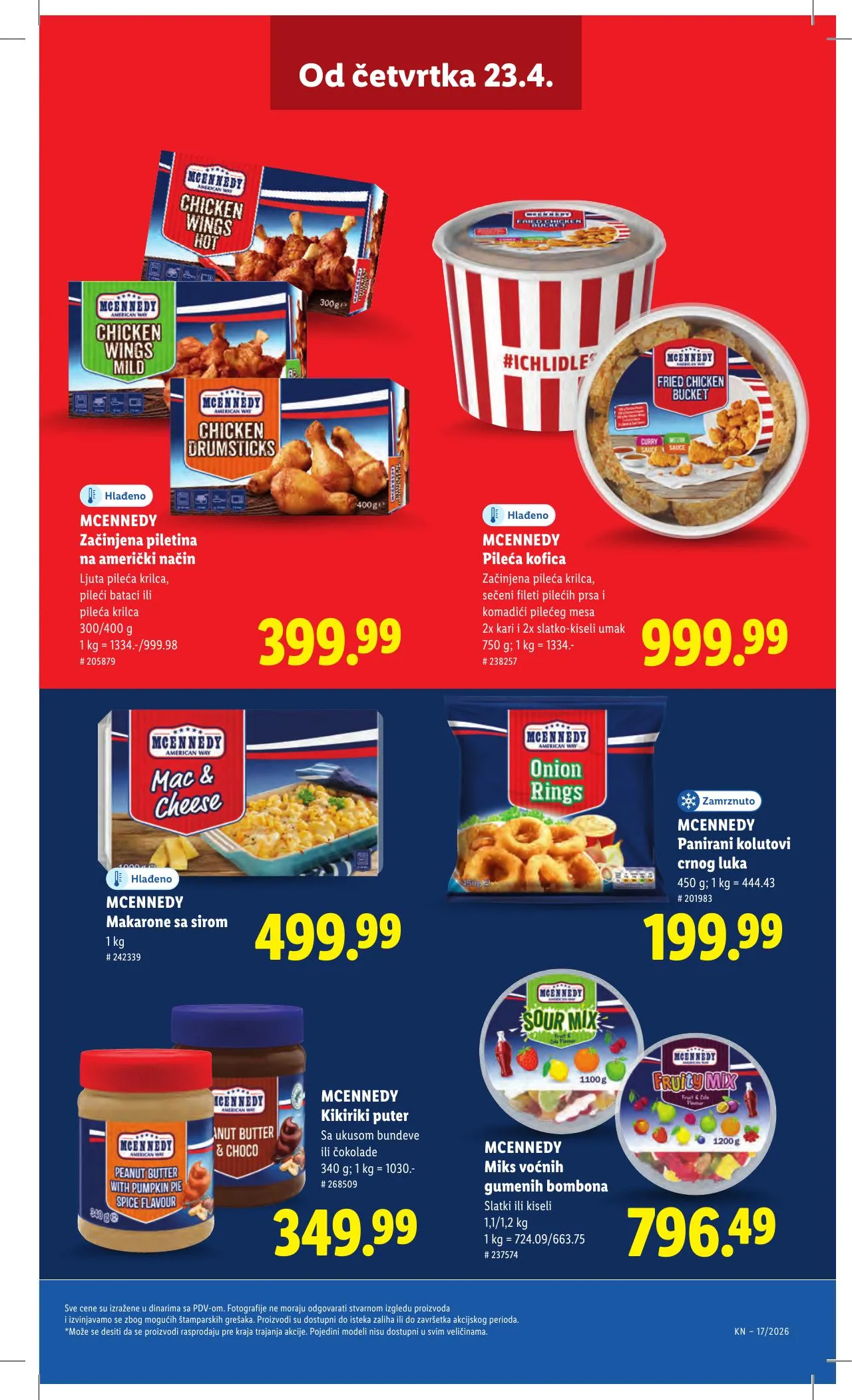 Lidl akciós újság Szerbia 04.23–04.29 – 61. oldal