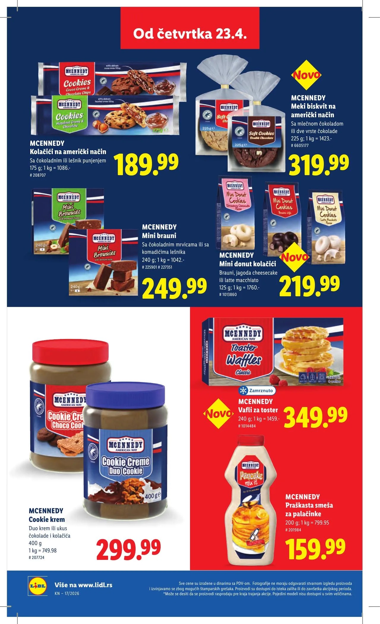 Lidl akciós újság Szerbia 04.23–04.29 – 64. oldal