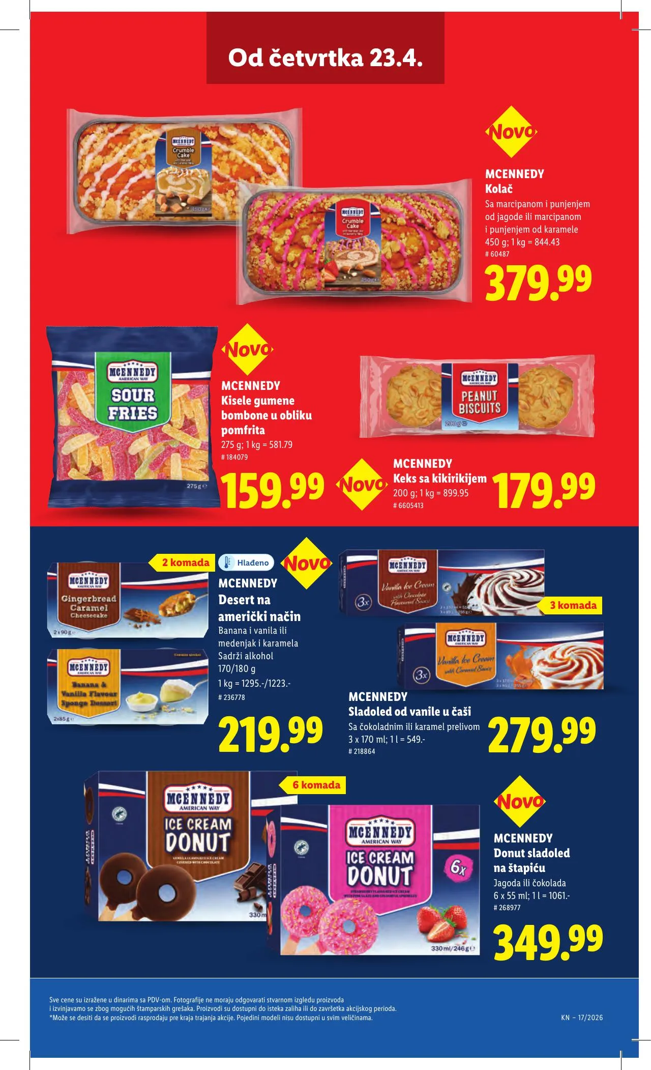 Lidl akciós újság Szerbia 04.23–04.29 – 65. oldal