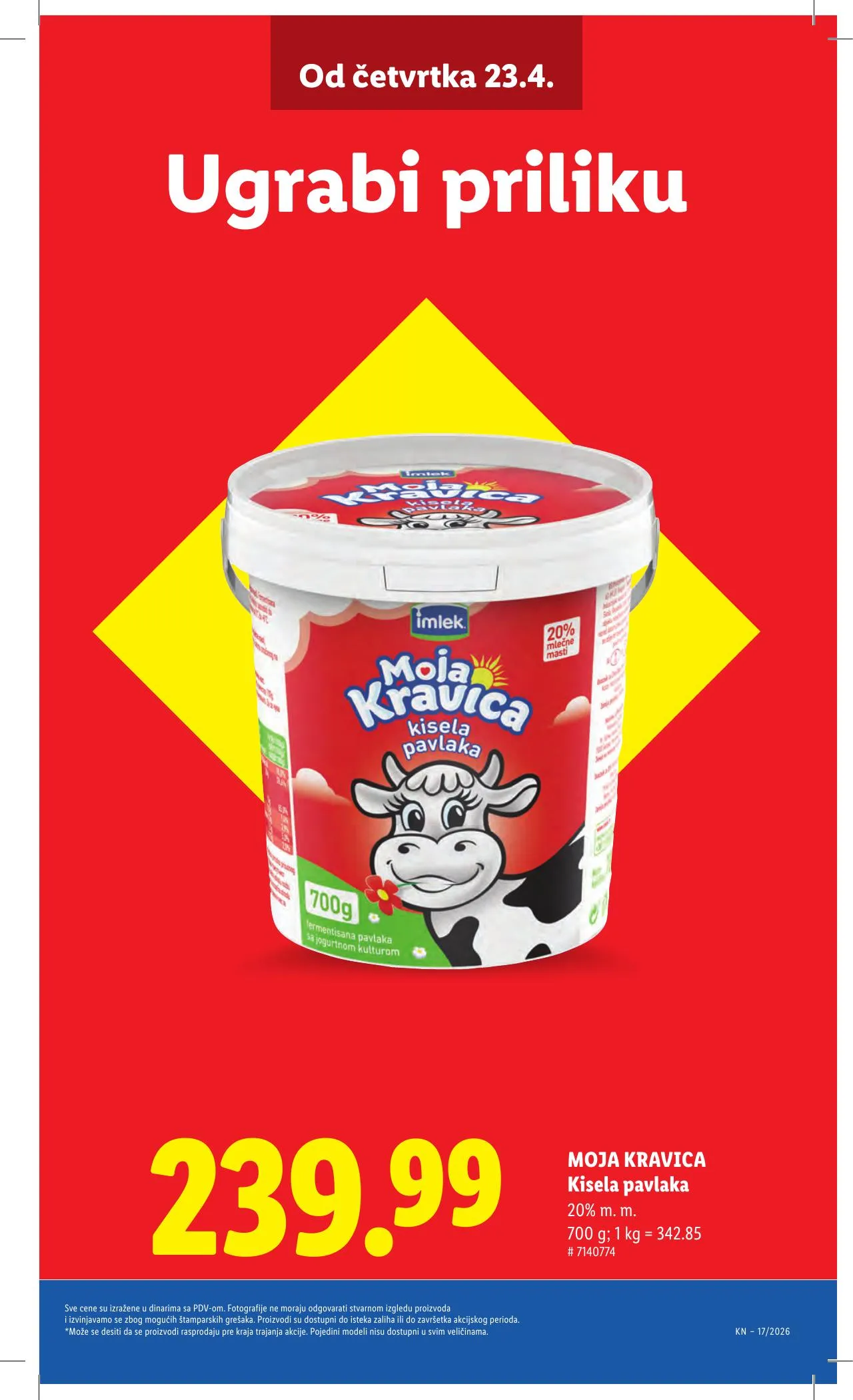 Lidl akciós újság Szerbia 04.23–04.29 – 7. oldal