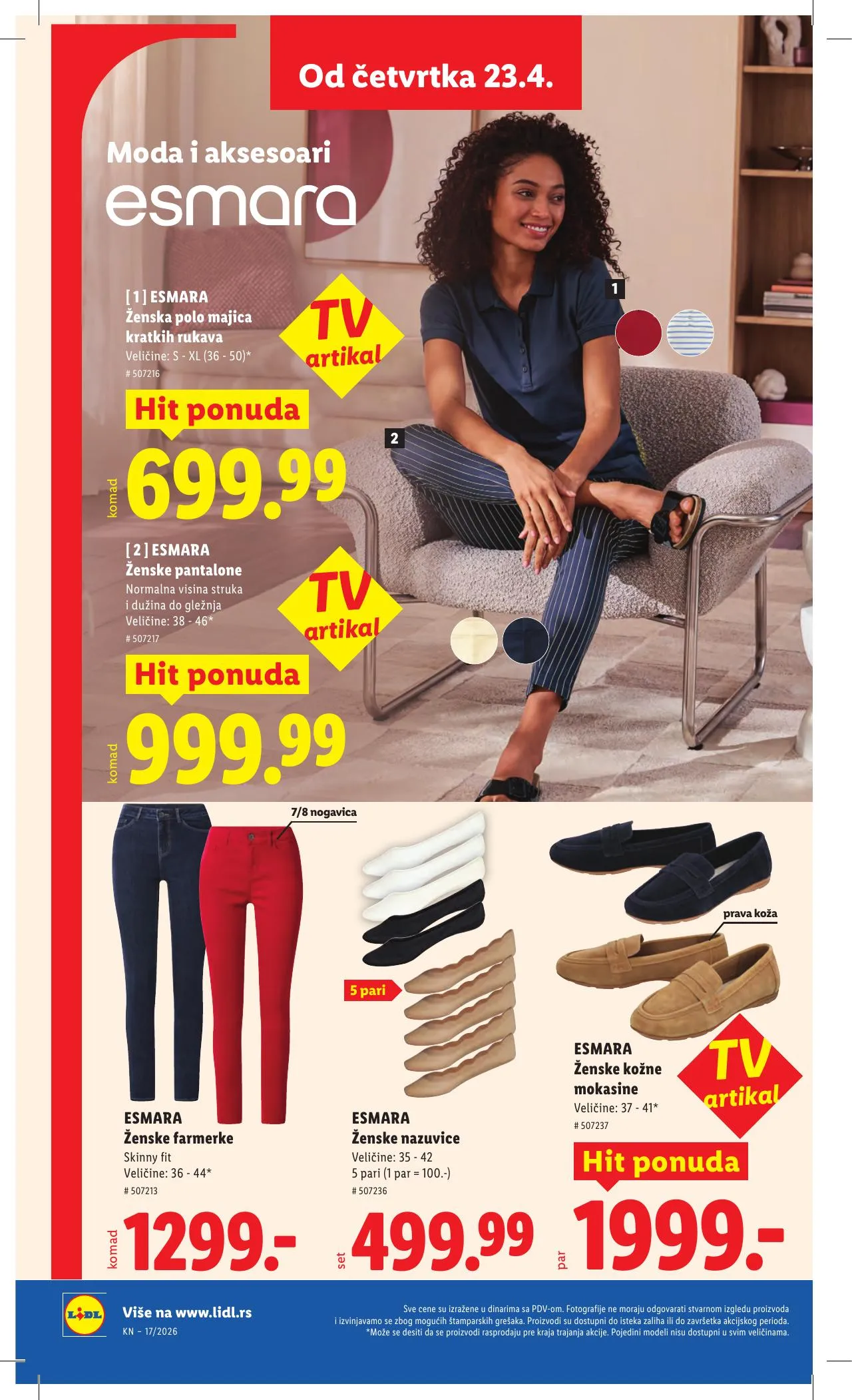Lidl akciós újság Szerbia 04.23–04.29 – 74. oldal