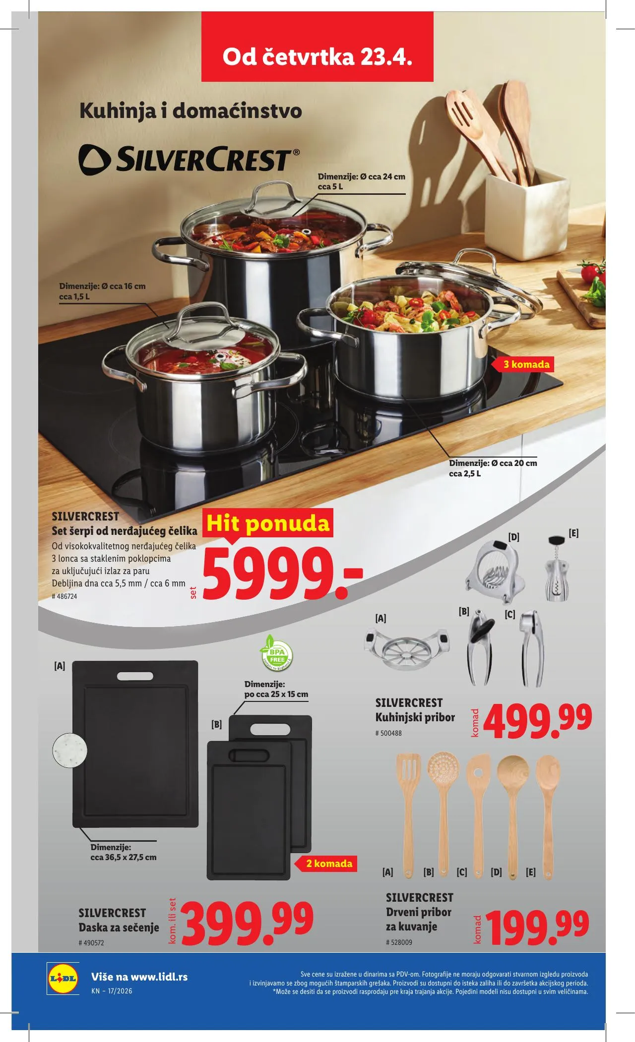 Lidl akciós újság Szerbia 04.23–04.29 – 78. oldal