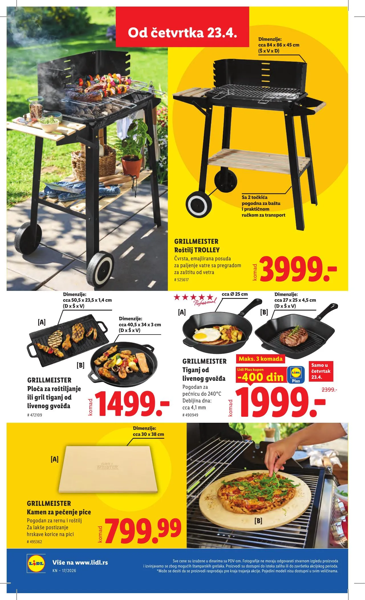 Lidl akciós újság Szerbia 04.23–04.29 – 82. oldal