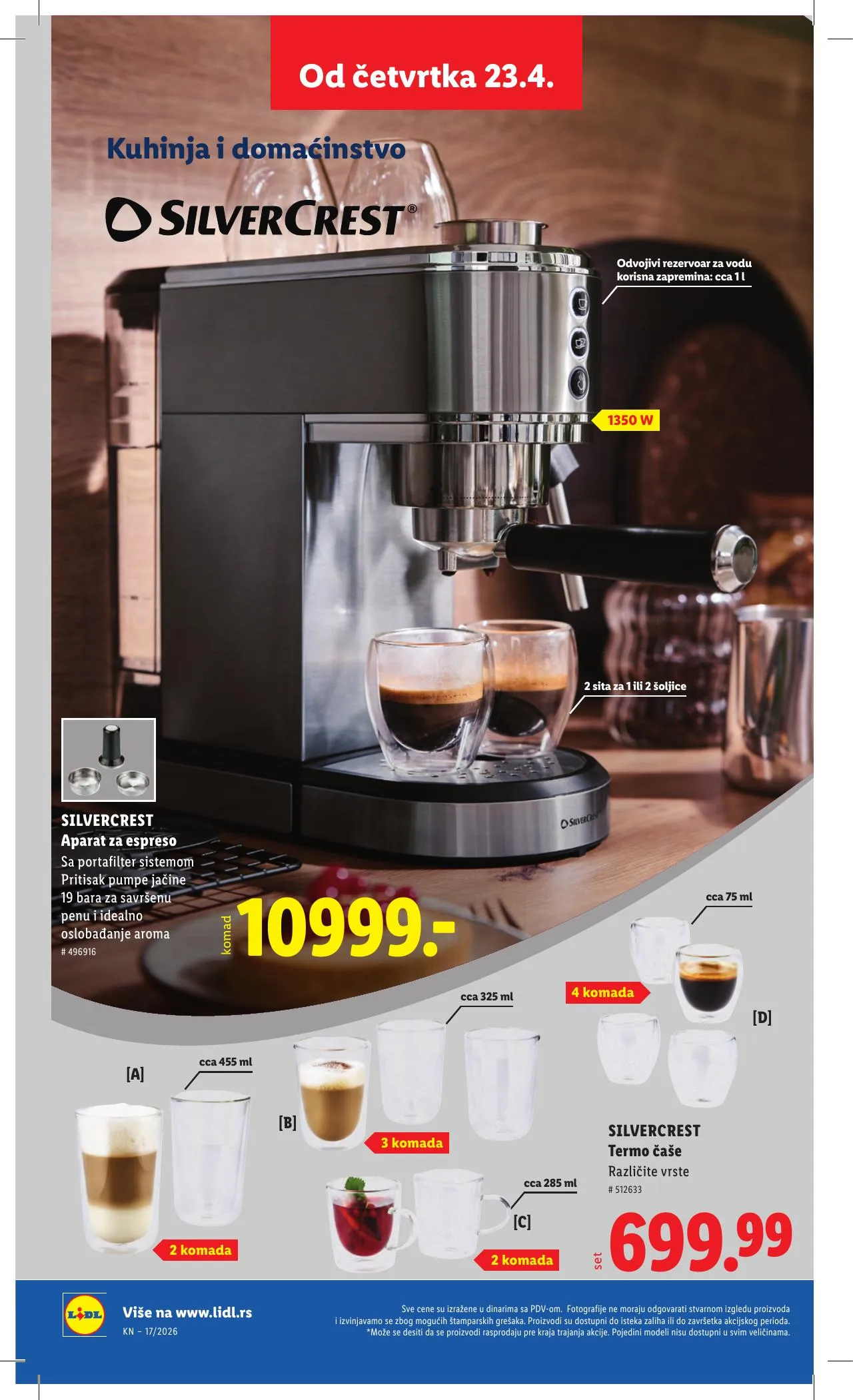 Lidl akciós újság Szerbia 04.23–04.29 – 84. oldal