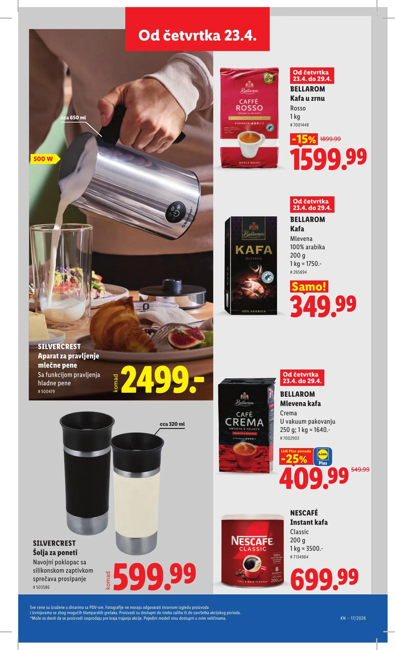 Lidl akciós újság Szerbia 04.23–04.29 – 85. oldal