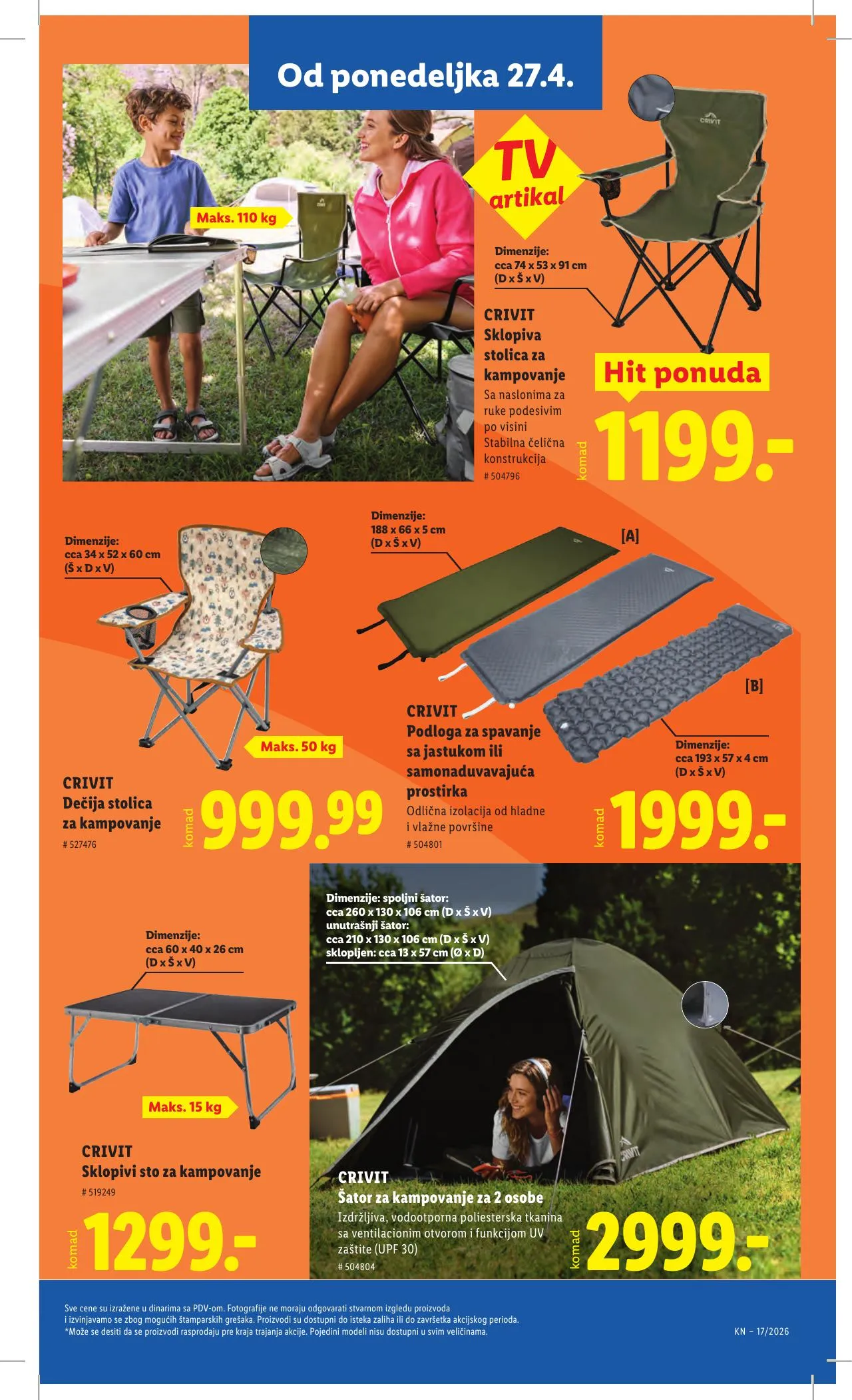 Lidl akciós újság Szerbia 04.23–04.29 – 87. oldal