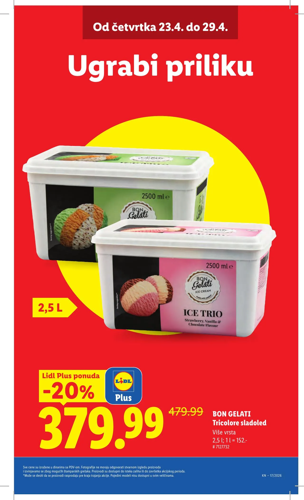 Lidl akciós újság Szerbia 04.23–04.29 – 9. oldal