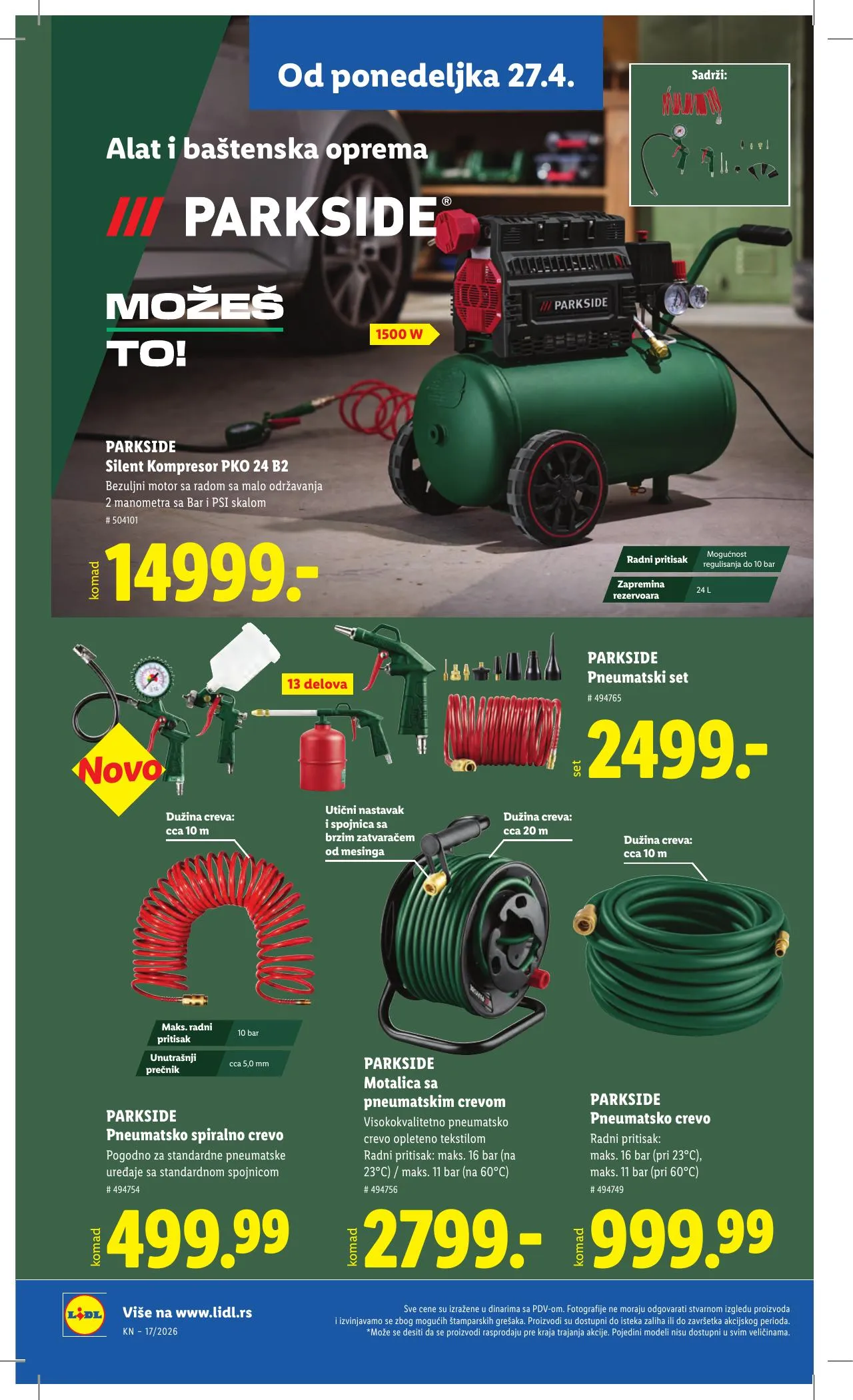 Lidl akciós újság Szerbia 04.23–04.29 – 90. oldal