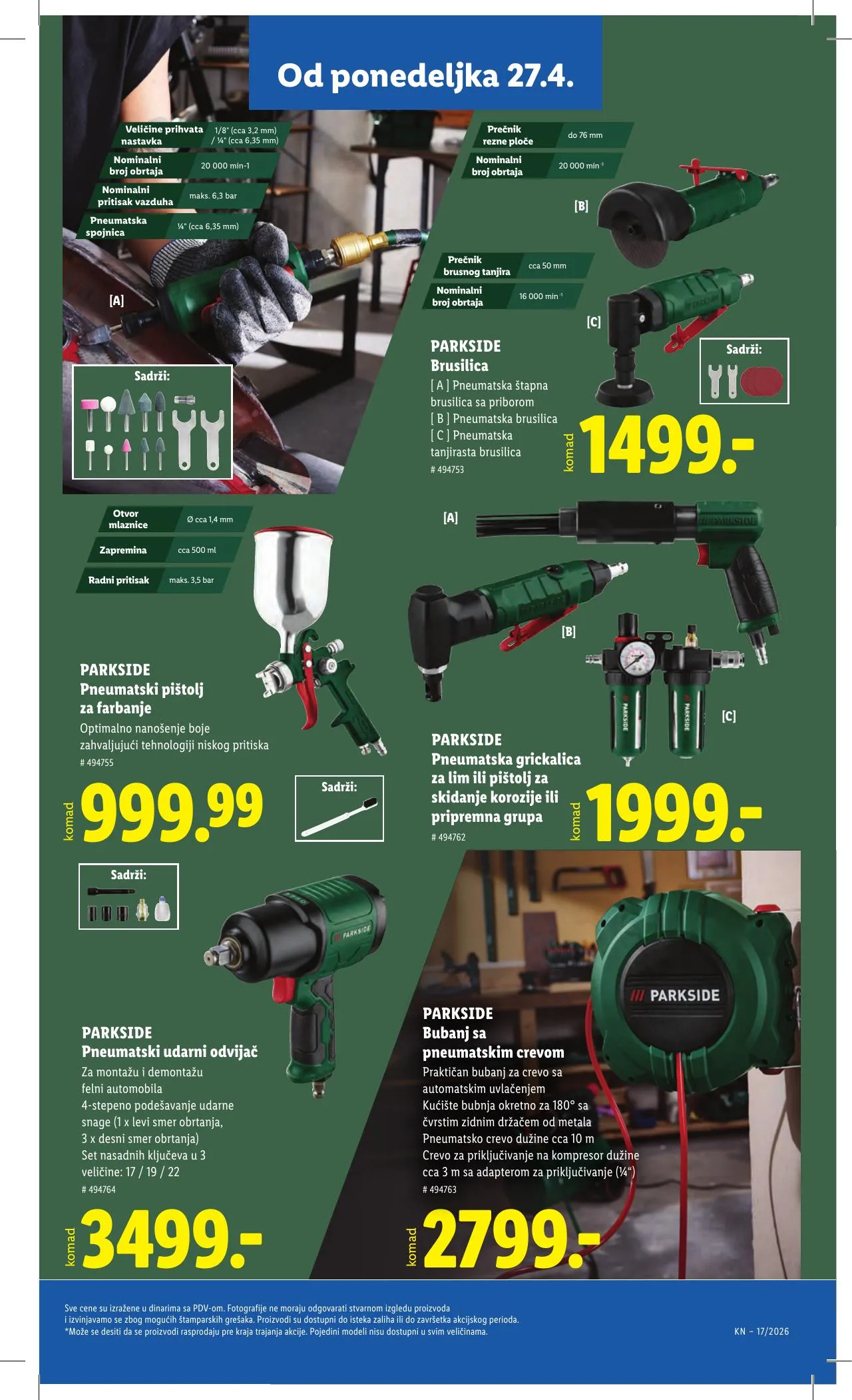 Lidl akciós újság Szerbia 04.23–04.29 – 91. oldal