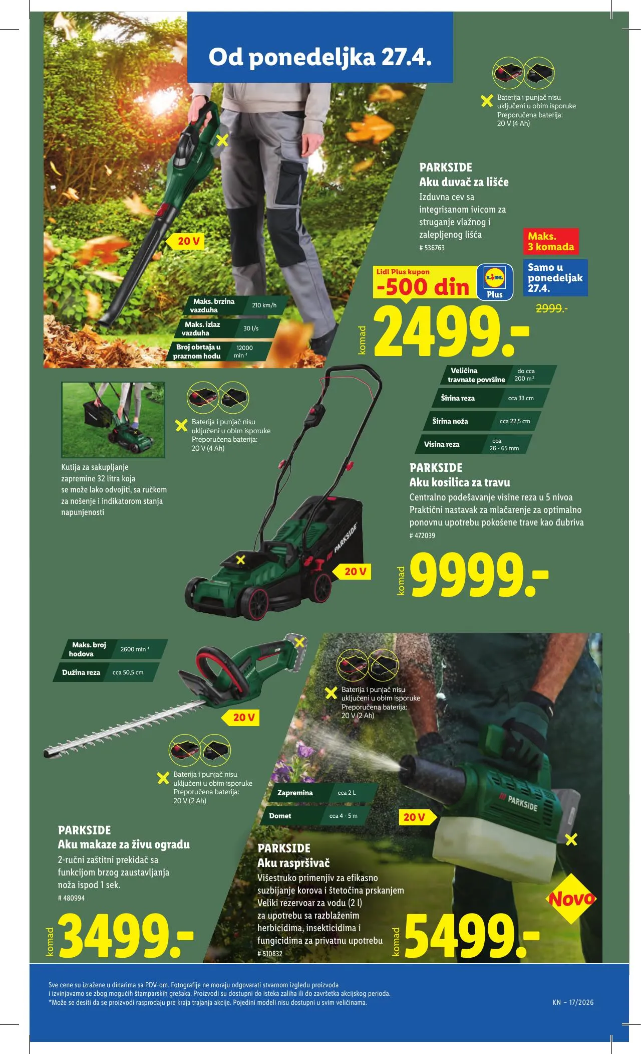 Lidl akciós újság Szerbia 04.23–04.29 – 93. oldal