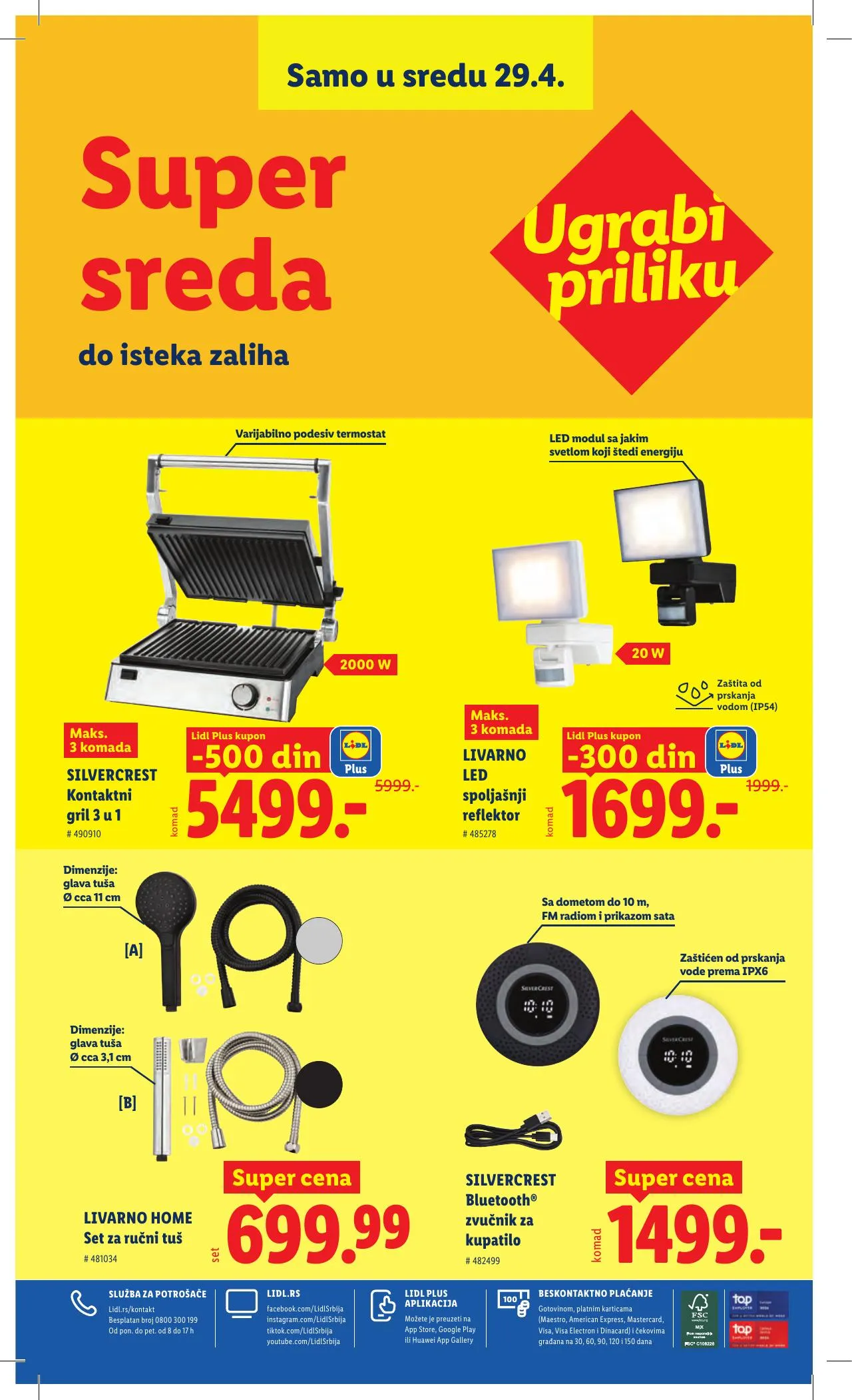Lidl akciós újság Szerbia 04.23–04.29 – 98. oldal