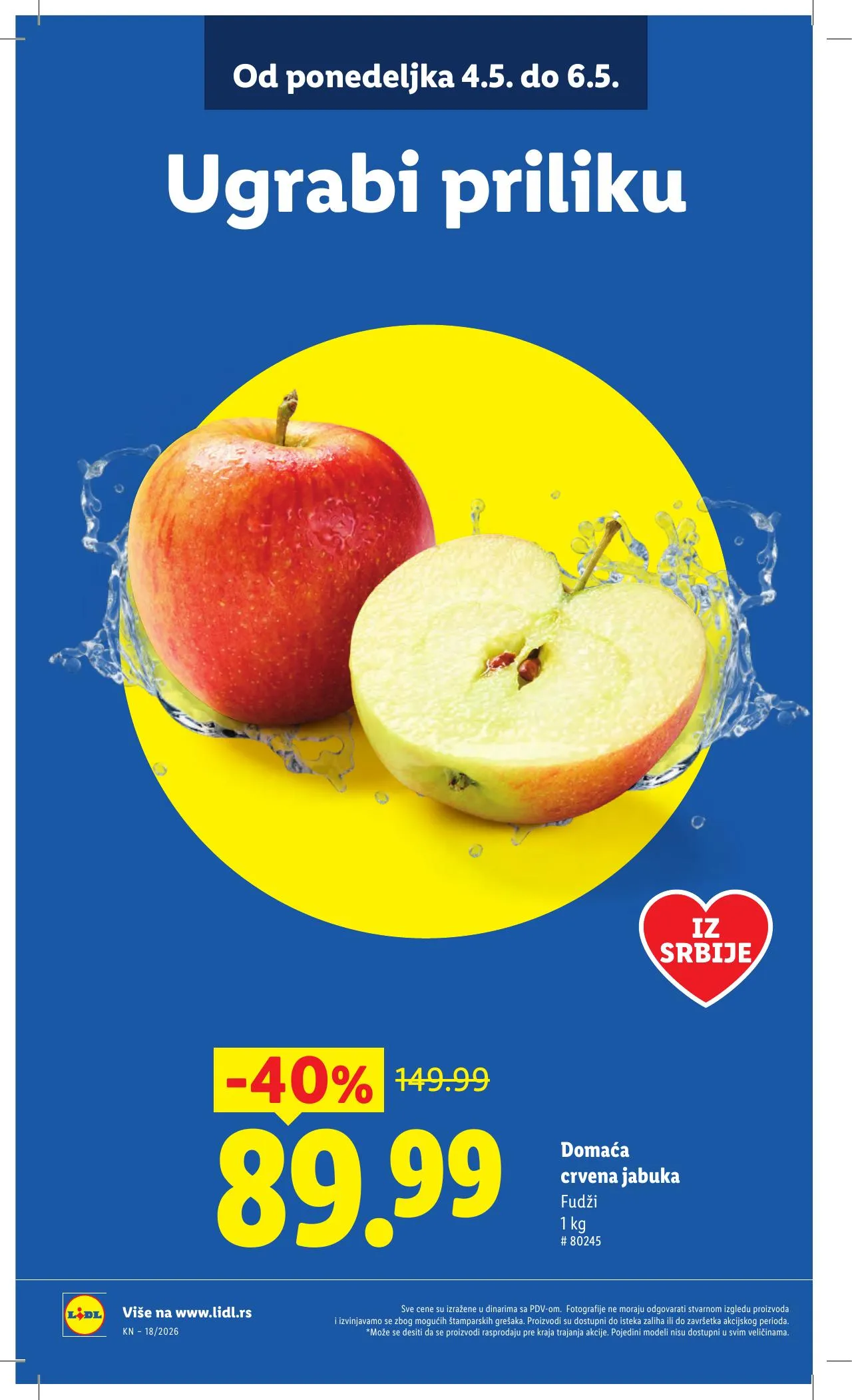 Lidl akciós újság Szerbia 04.30–05.06 – 12. oldal