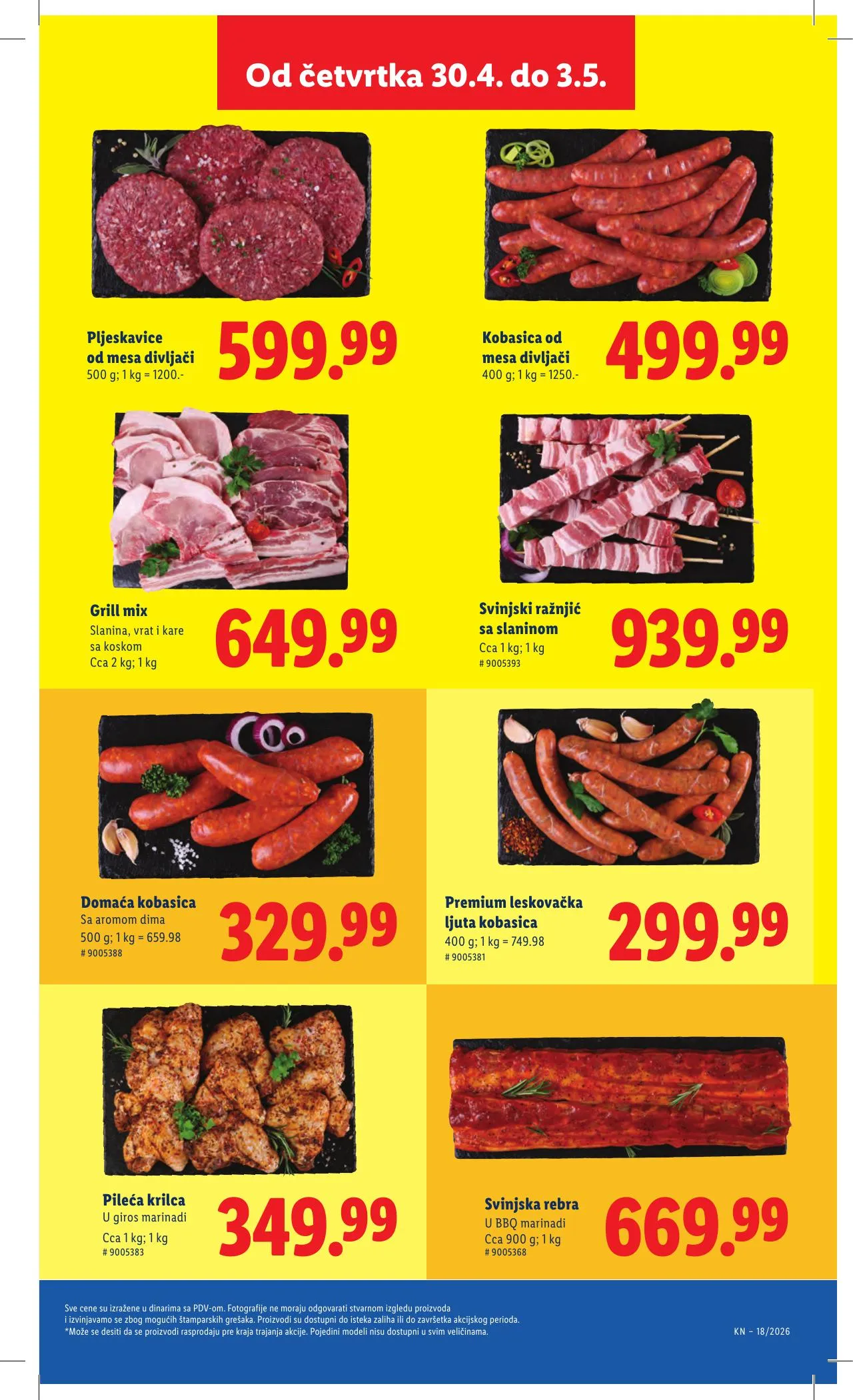 Lidl akciós újság Szerbia 04.30–05.06 – 19. oldal