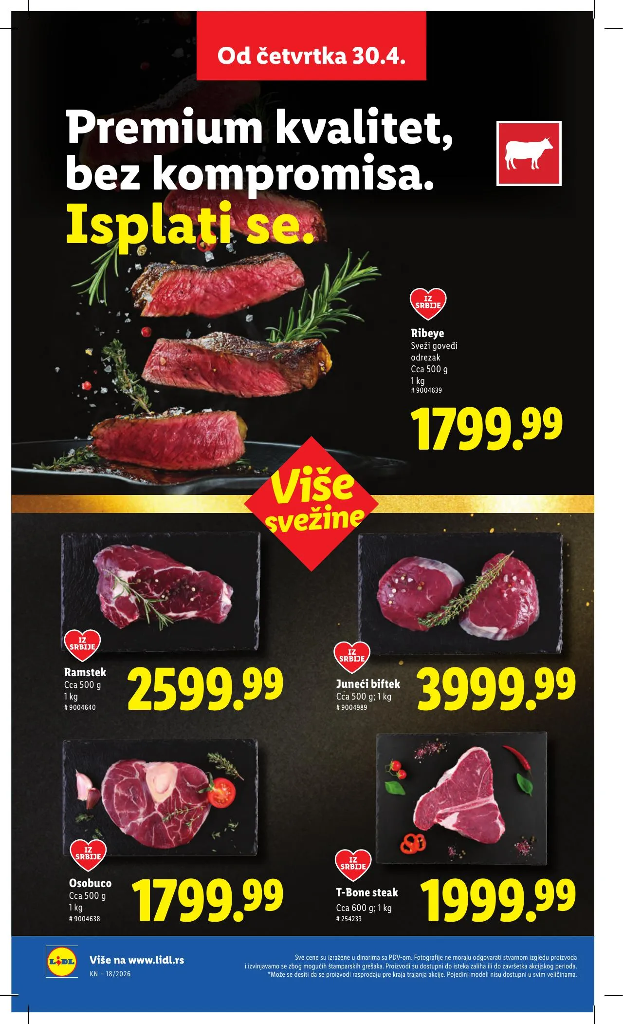 Lidl akciós újság Szerbia 04.30–05.06 – 20. oldal