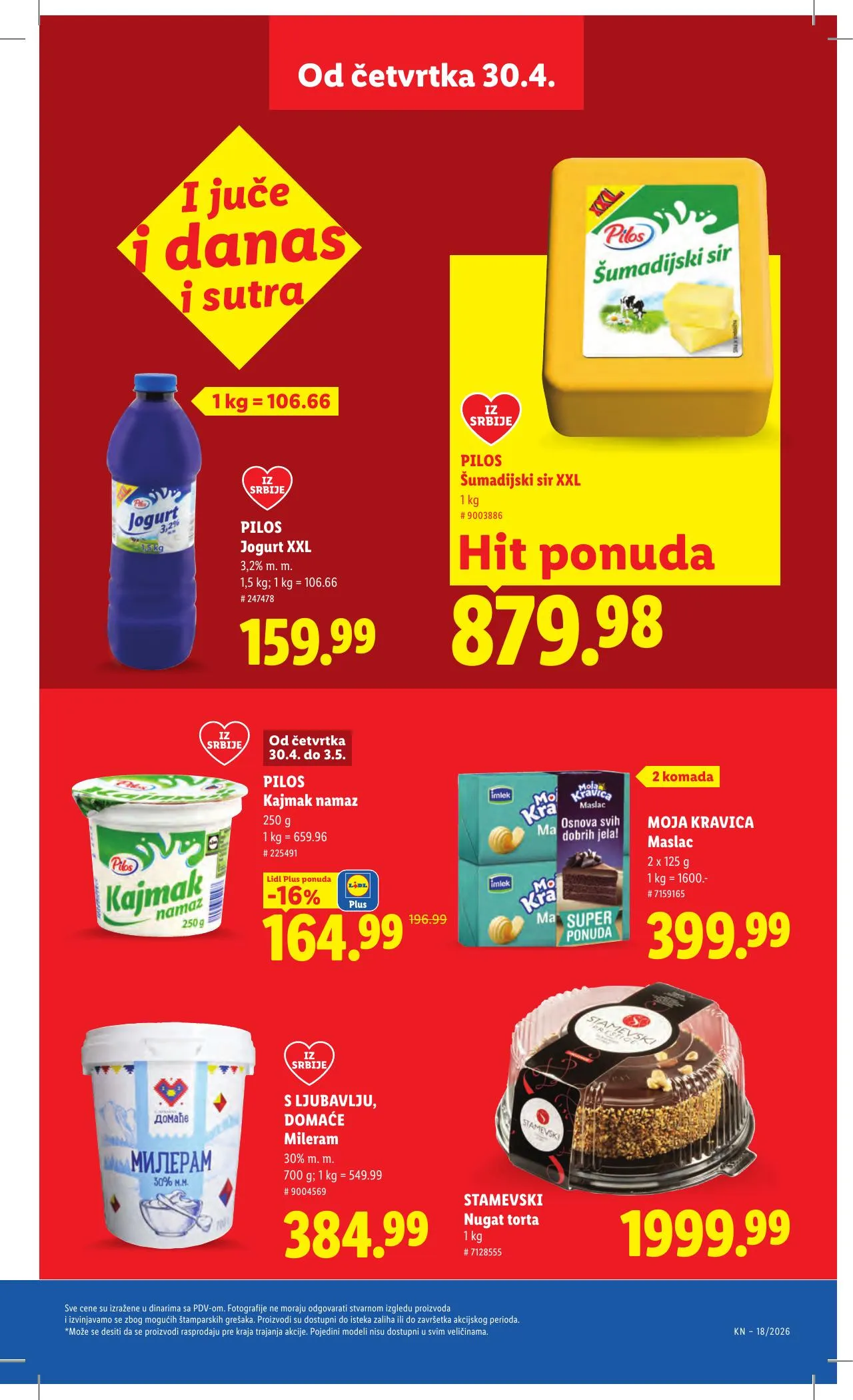 Lidl akciós újság Szerbia 04.30–05.06 – 25. oldal