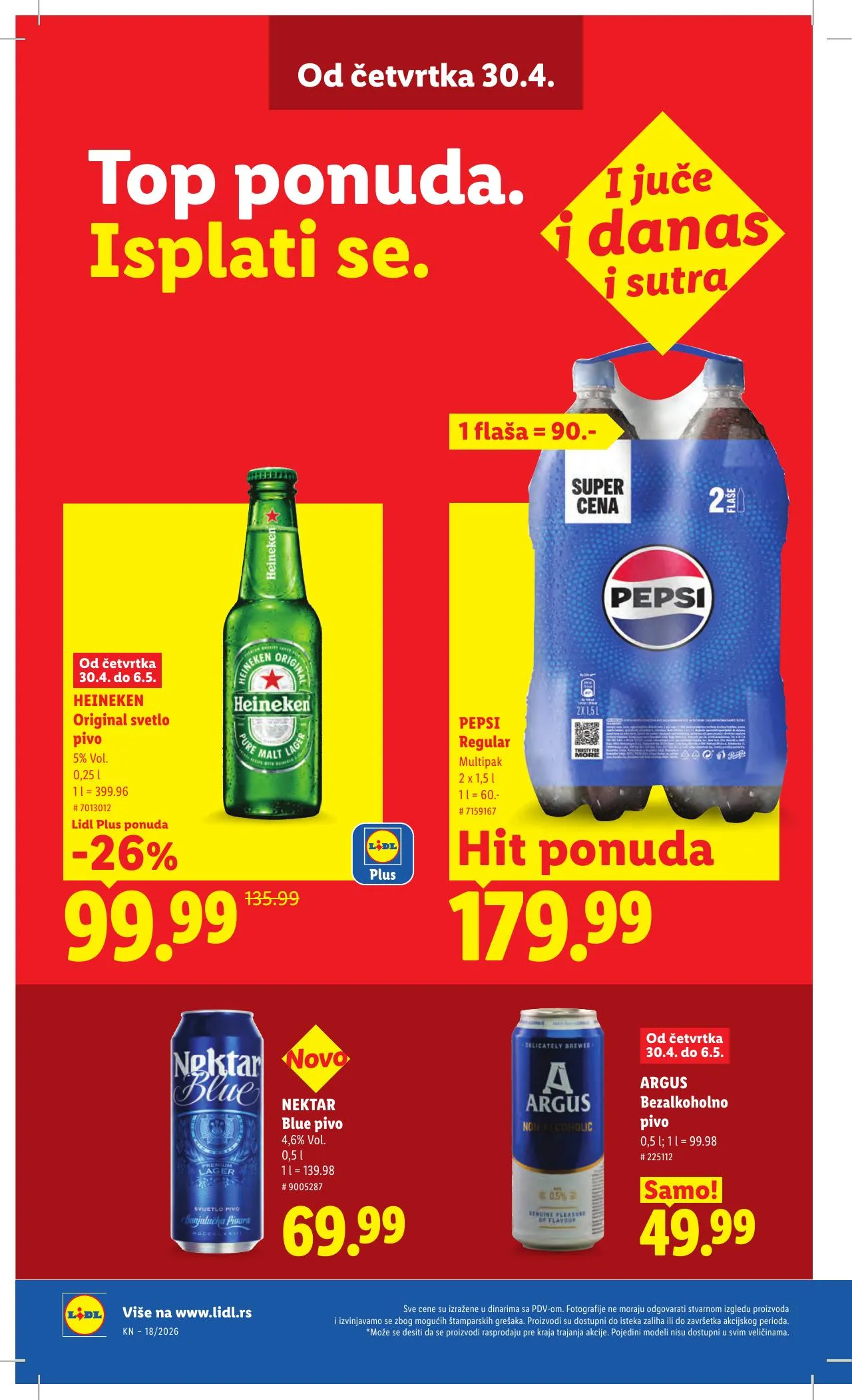 Lidl akciós újság Szerbia 04.30–05.06 – 32. oldal