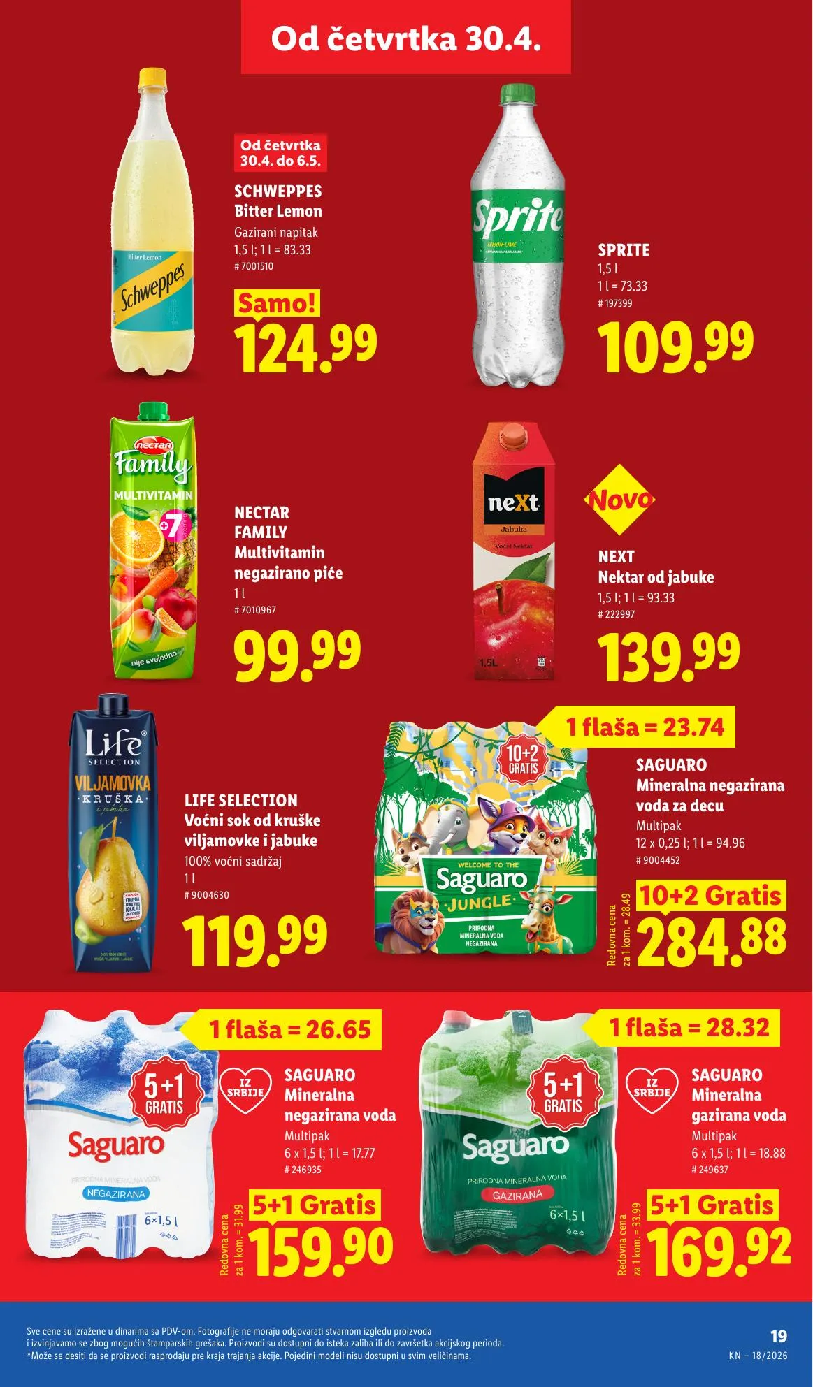 Lidl akciós újság Szerbia 04.30–05.06 – 33. oldal