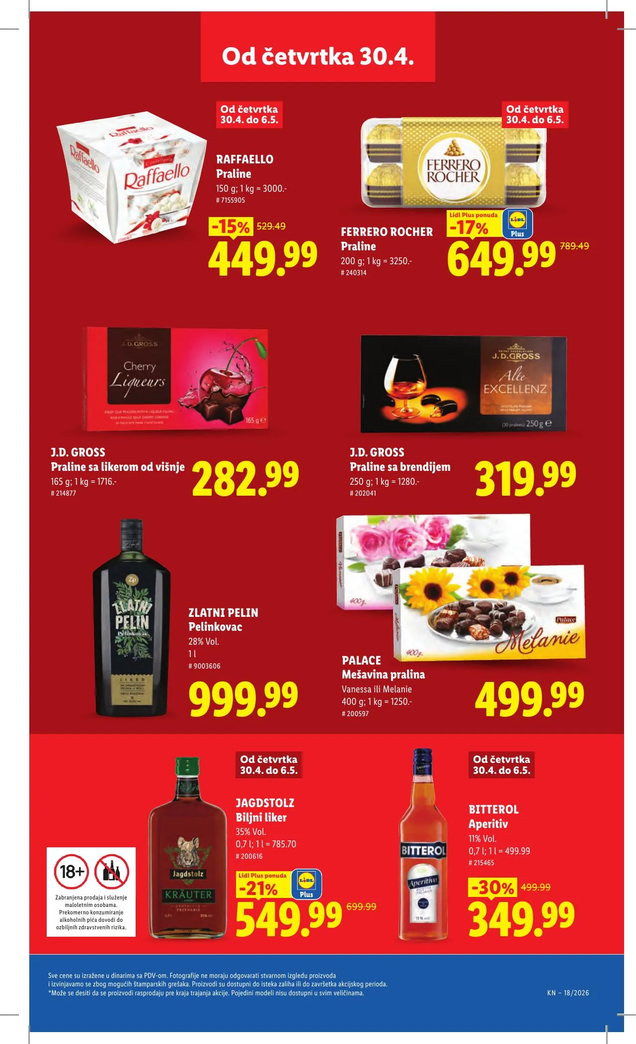 Lidl akciós újság Szerbia 04.30–05.06 – 35. oldal