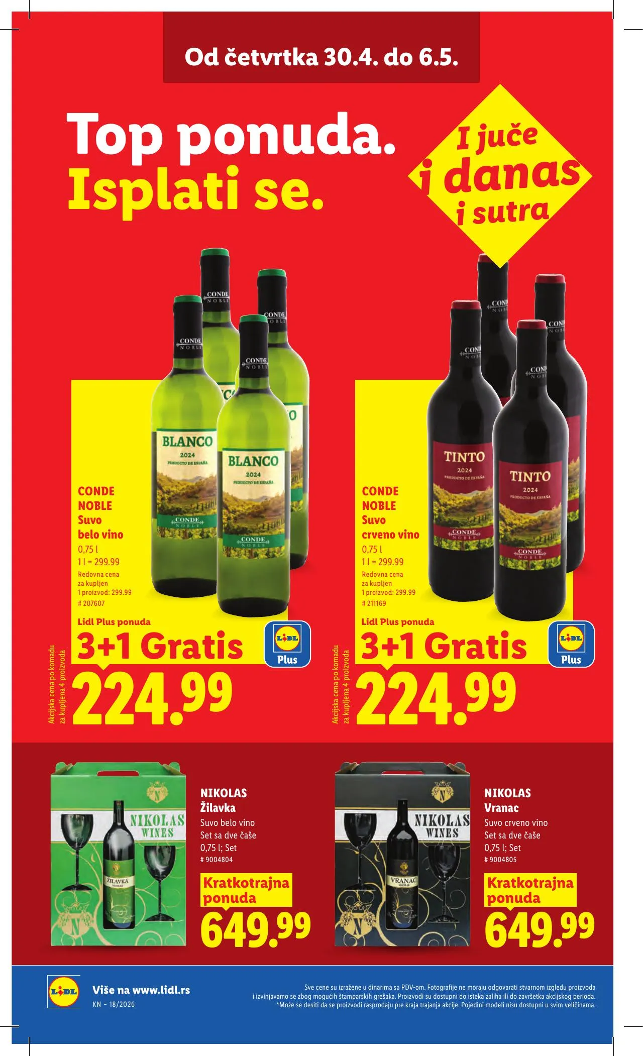 Lidl akciós újság Szerbia 04.30–05.06 – 36. oldal