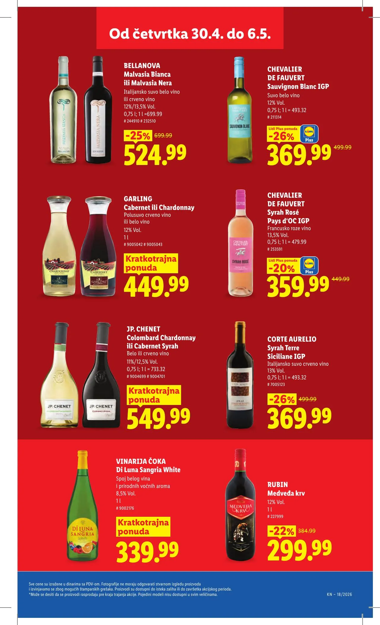 Lidl akciós újság Szerbia 04.30–05.06 – 37. oldal