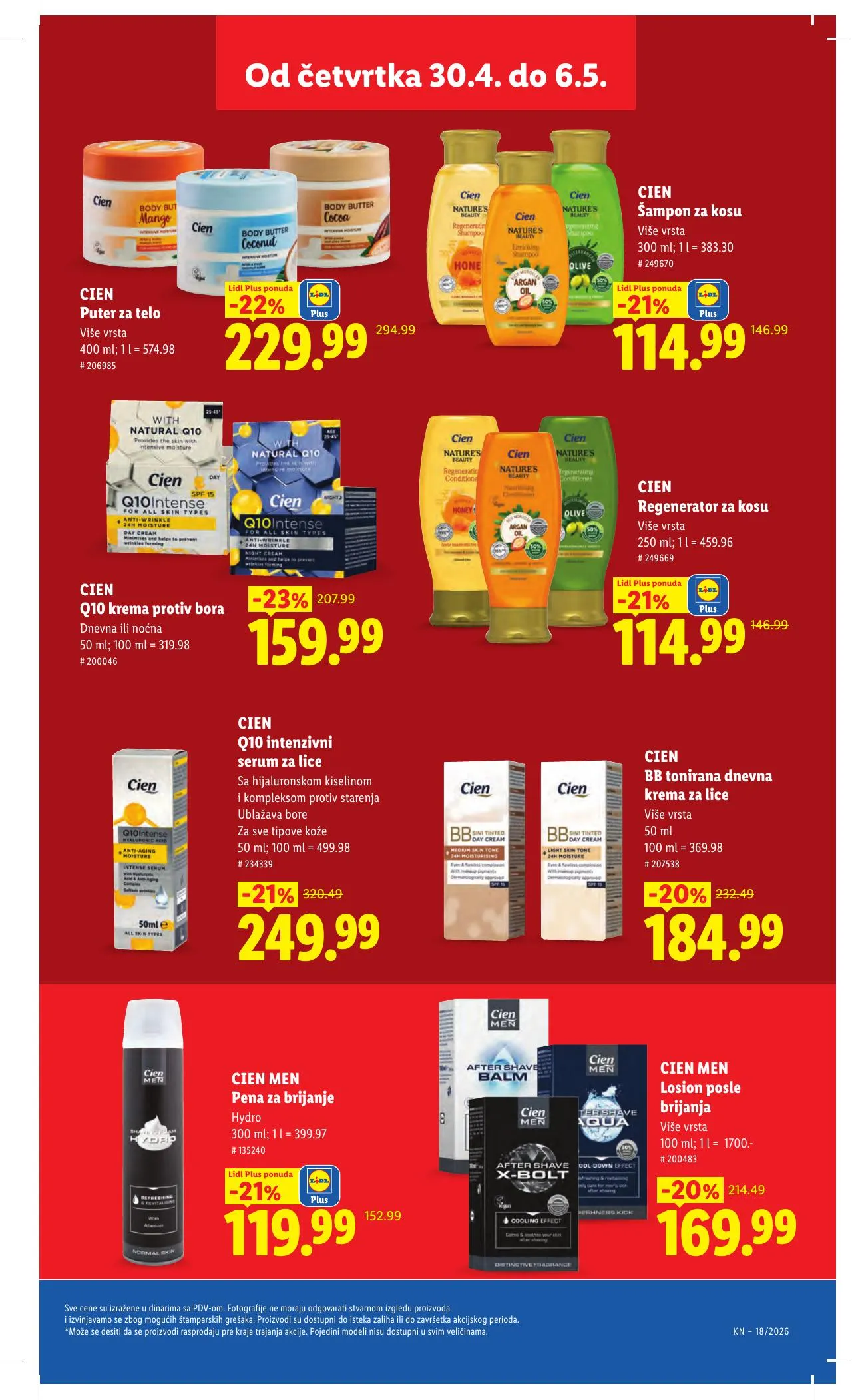 Lidl akciós újság Szerbia 04.30–05.06 – 41. oldal