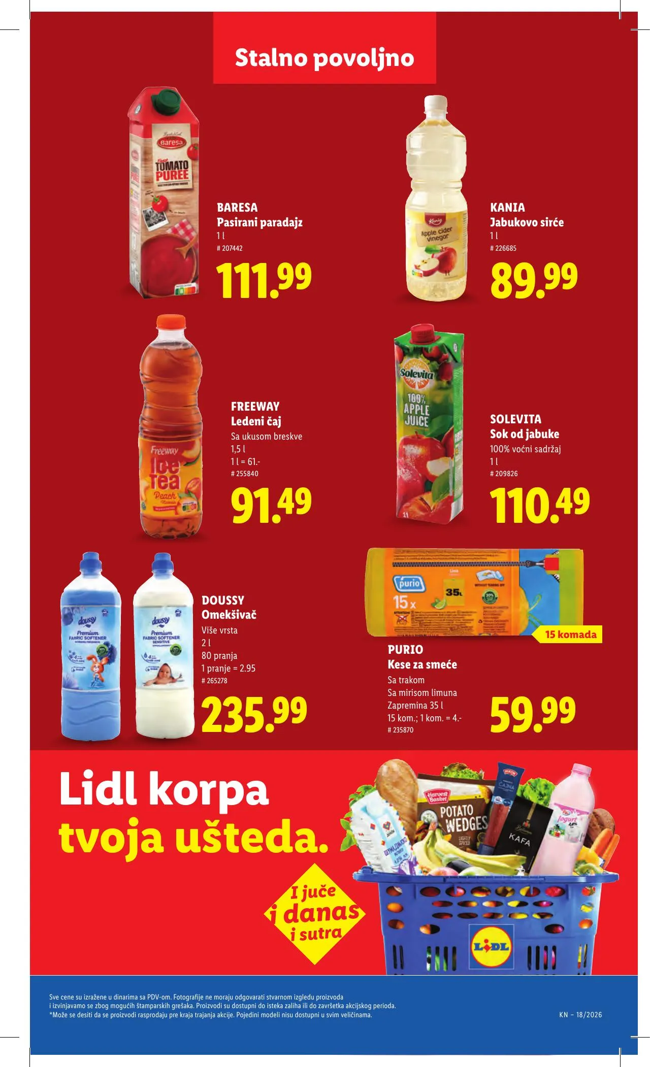 Lidl akciós újság Szerbia 04.30–05.06 – 47. oldal