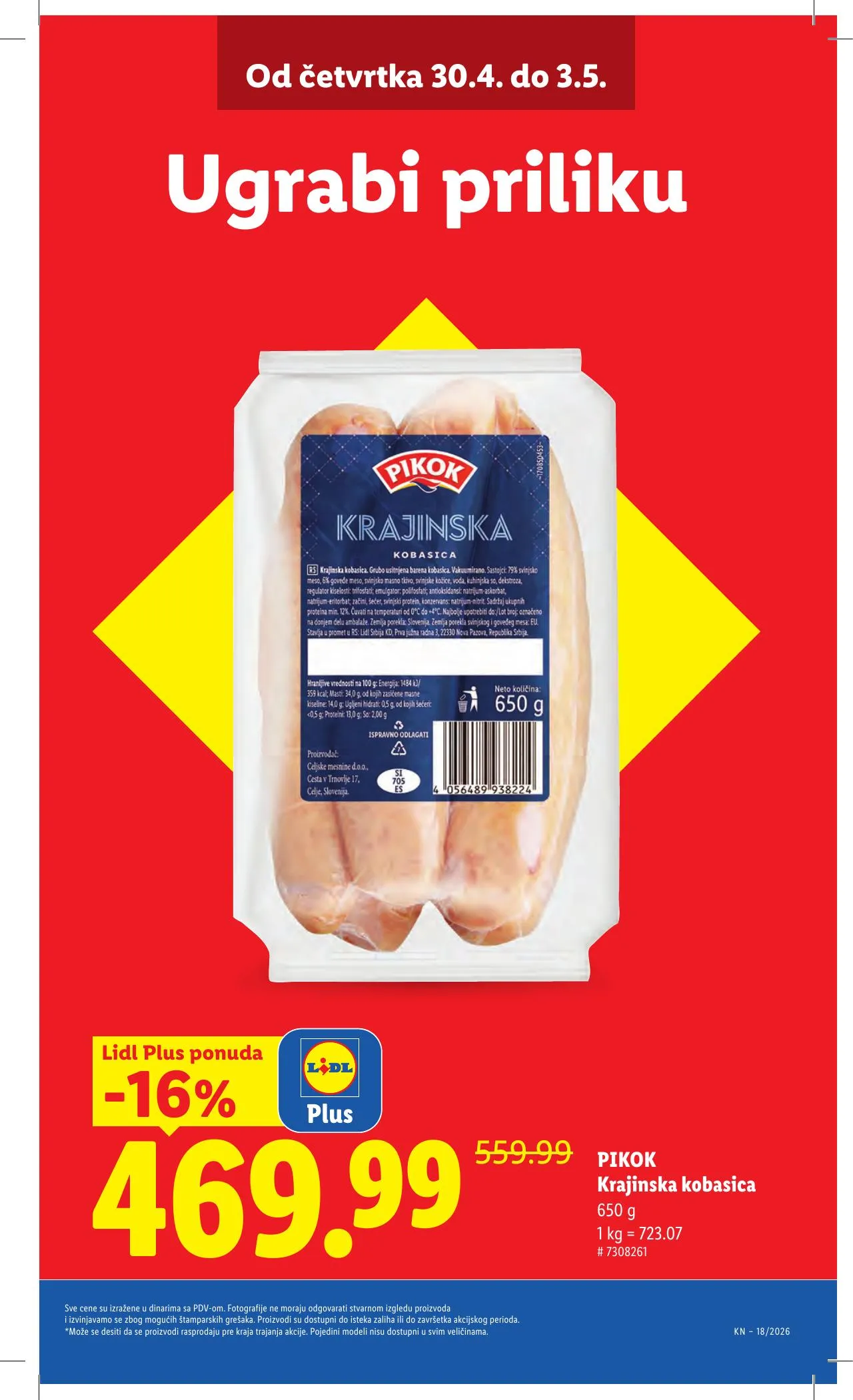 Lidl akciós újság Szerbia 04.30–05.06 – 5. oldal