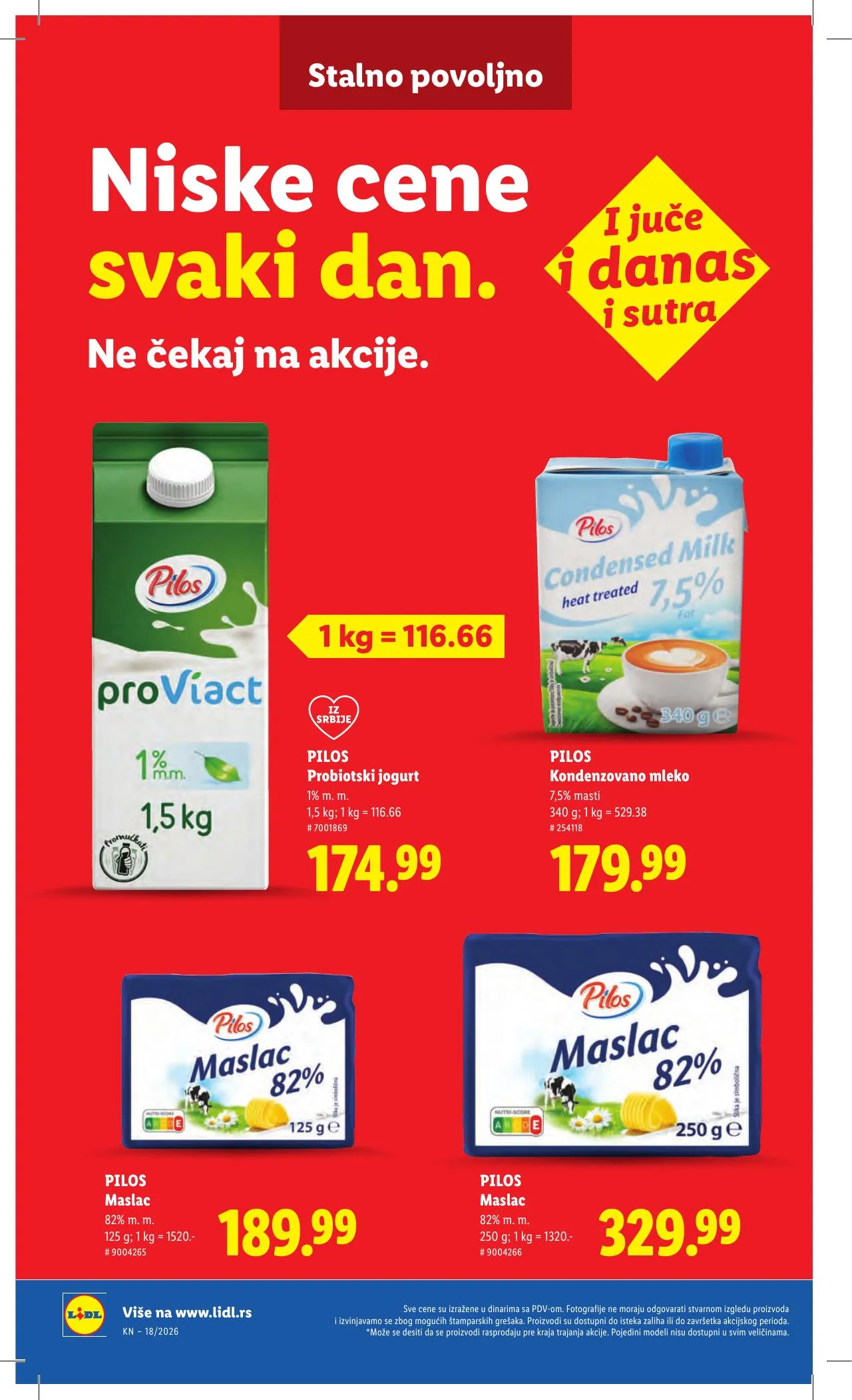 Lidl akciós újság Szerbia 04.30–05.06 – 50. oldal