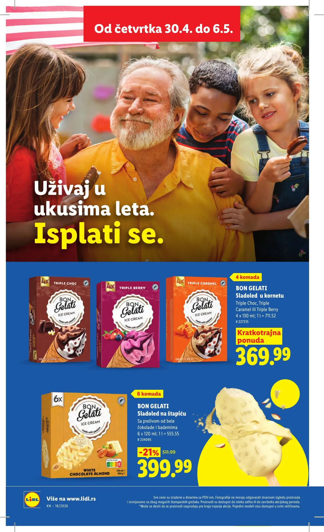Lidl akciós újság Szerbia 04.30–05.06 – 52. oldal