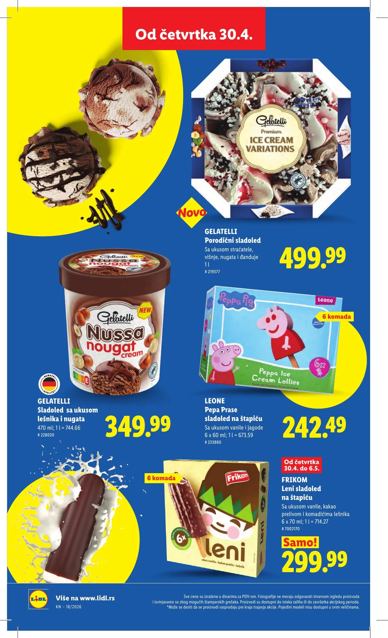 Lidl akciós újság Szerbia 04.30–05.06 – 54. oldal
