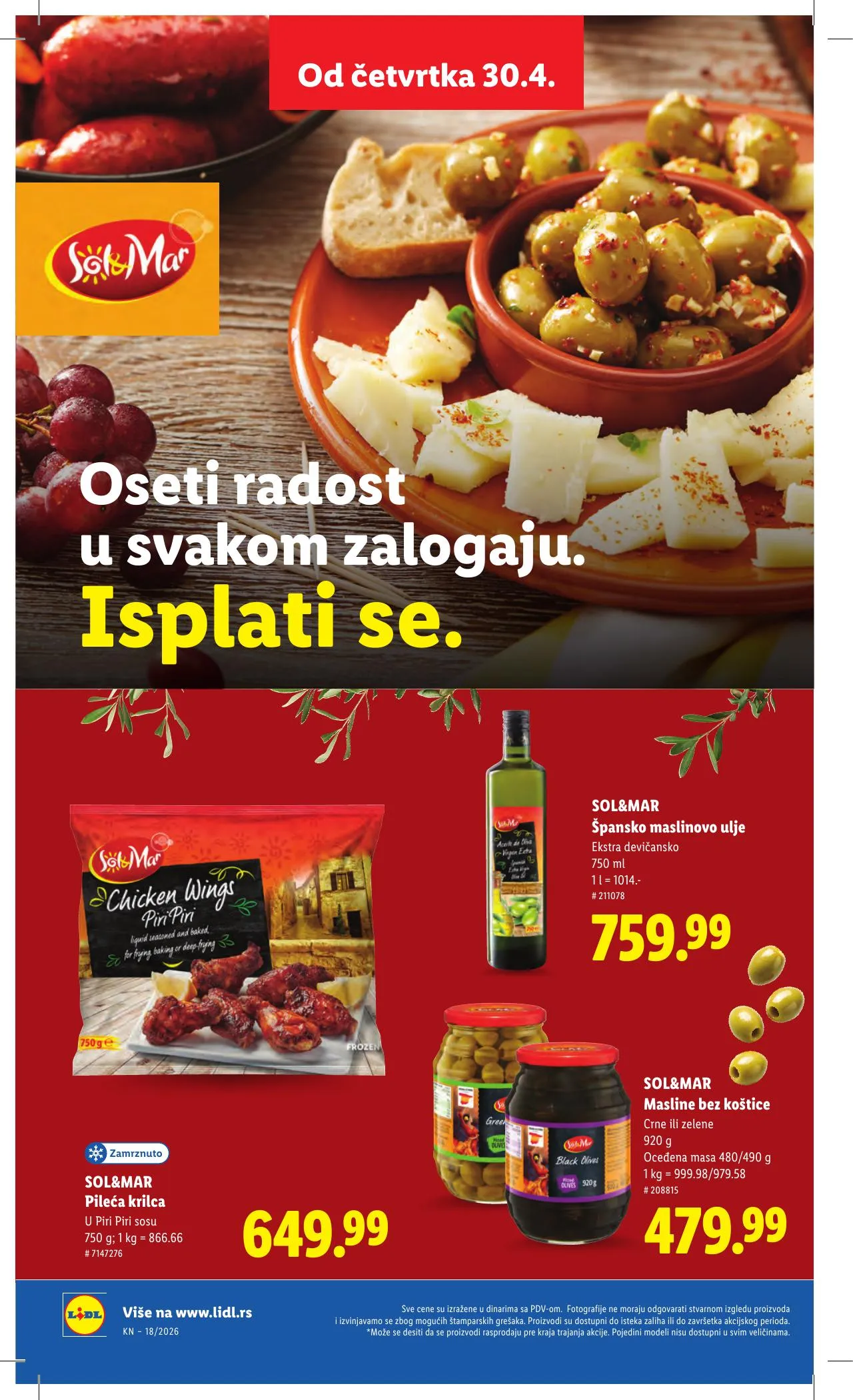 Lidl akciós újság Szerbia 04.30–05.06 – 56. oldal