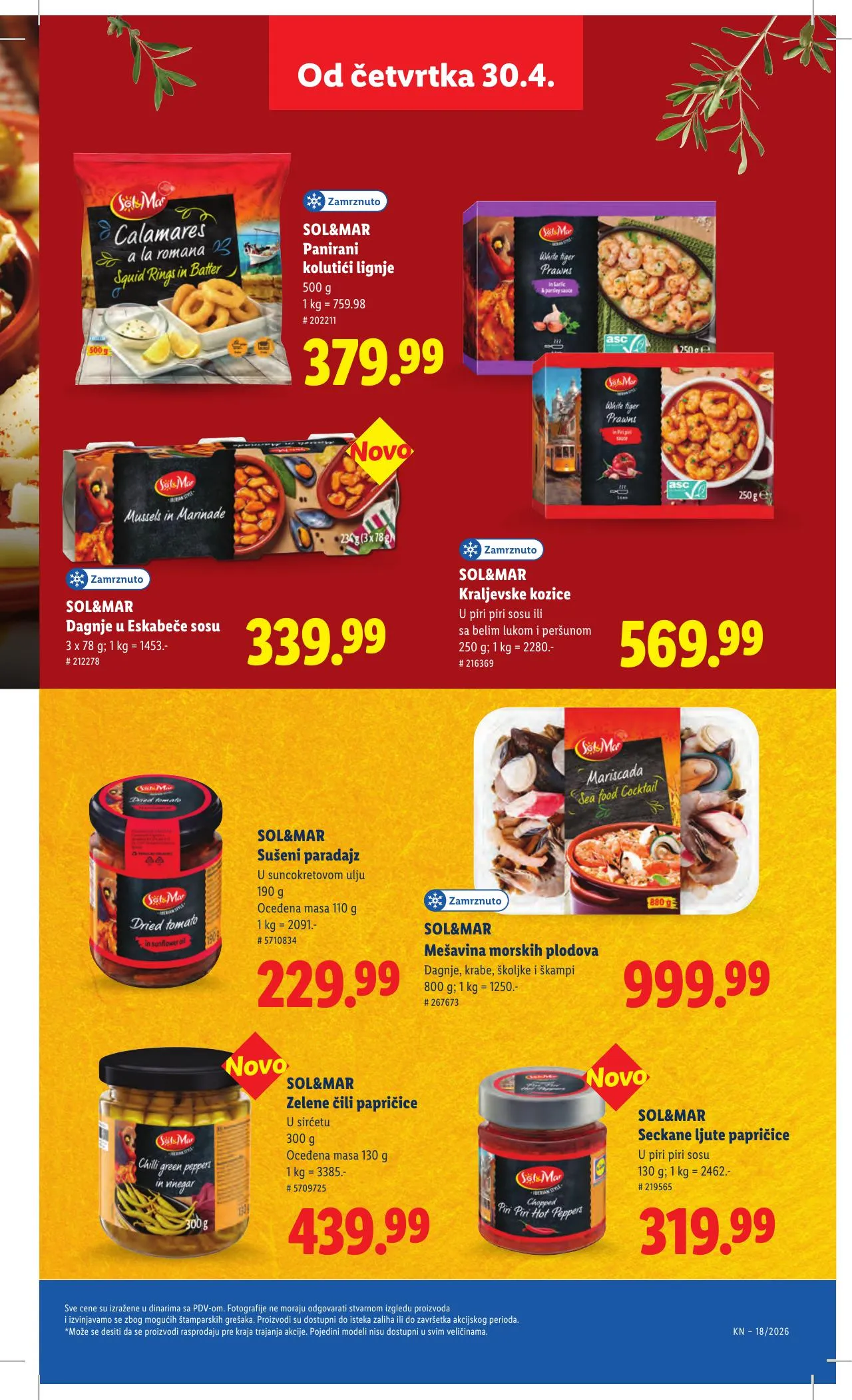 Lidl akciós újság Szerbia 04.30–05.06 – 57. oldal