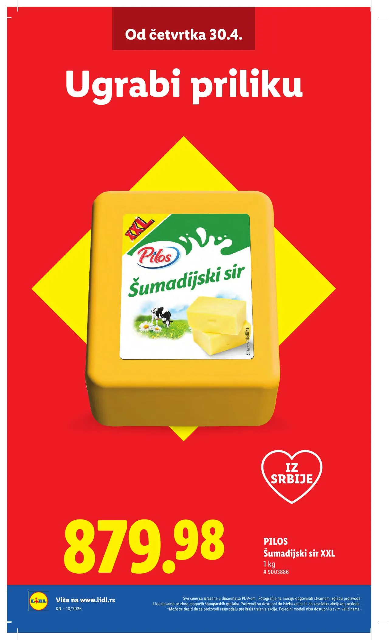 Lidl akciós újság Szerbia 04.30–05.06 – 6. oldal