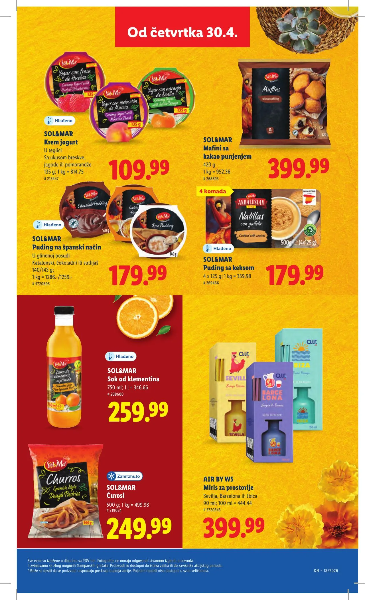 Lidl akciós újság Szerbia 04.30–05.06 – 61. oldal