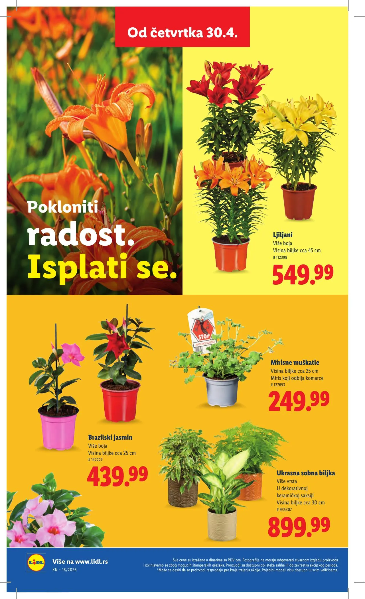 Lidl akciós újság Szerbia 04.30–05.06 – 64. oldal