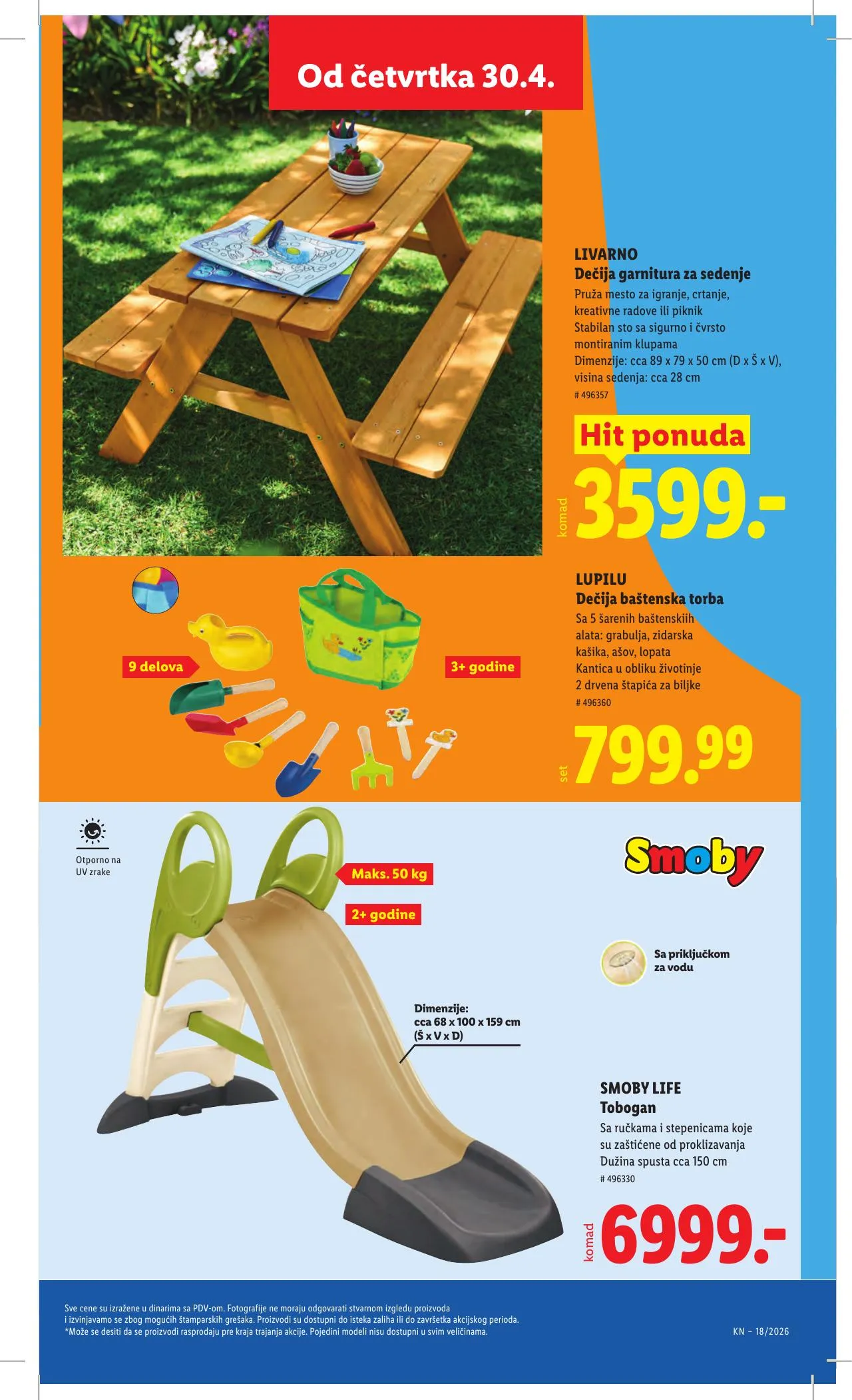 Lidl akciós újság Szerbia 04.30–05.06 – 69. oldal