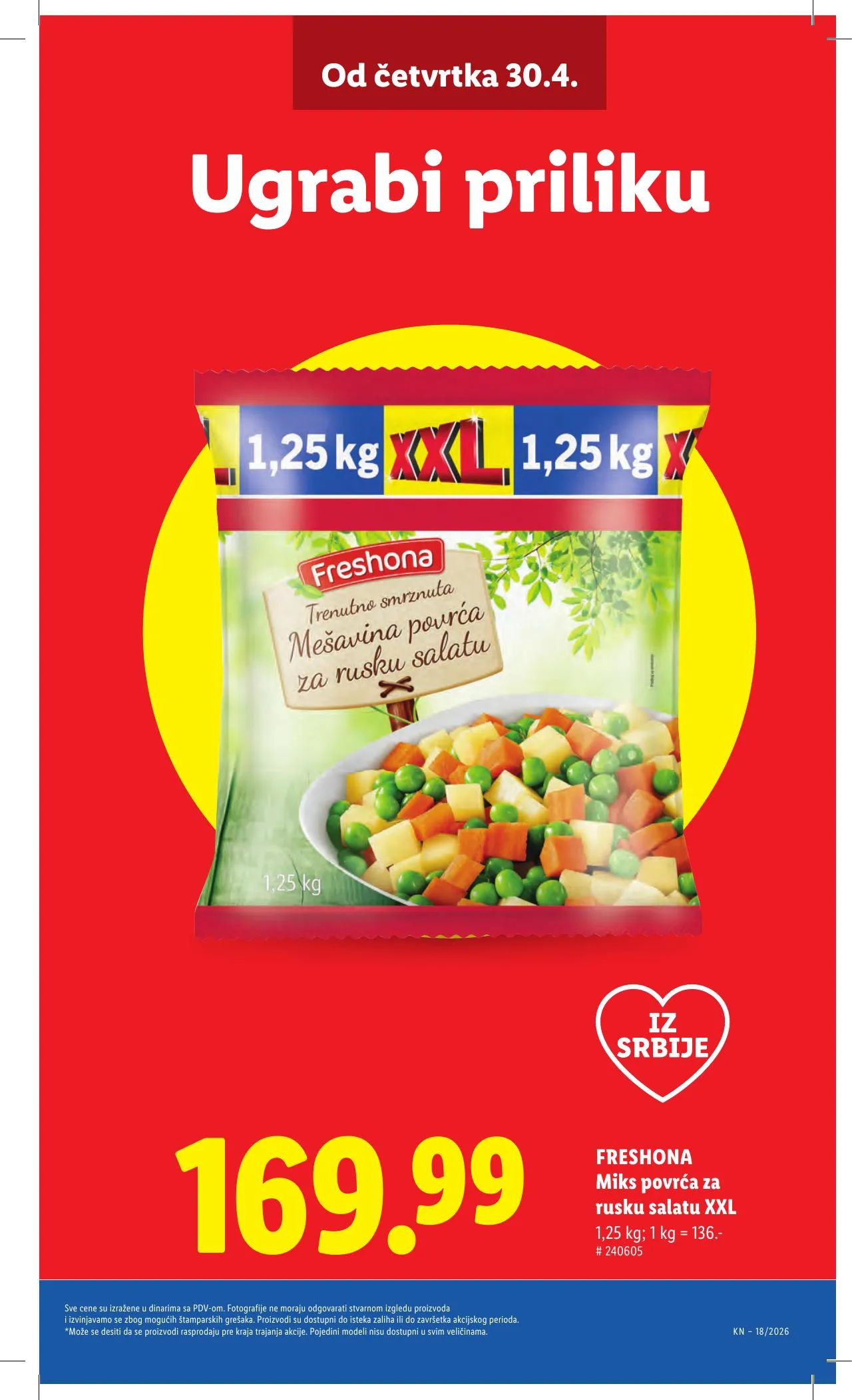 Lidl akciós újság Szerbia 04.30–05.06 – 7. oldal
