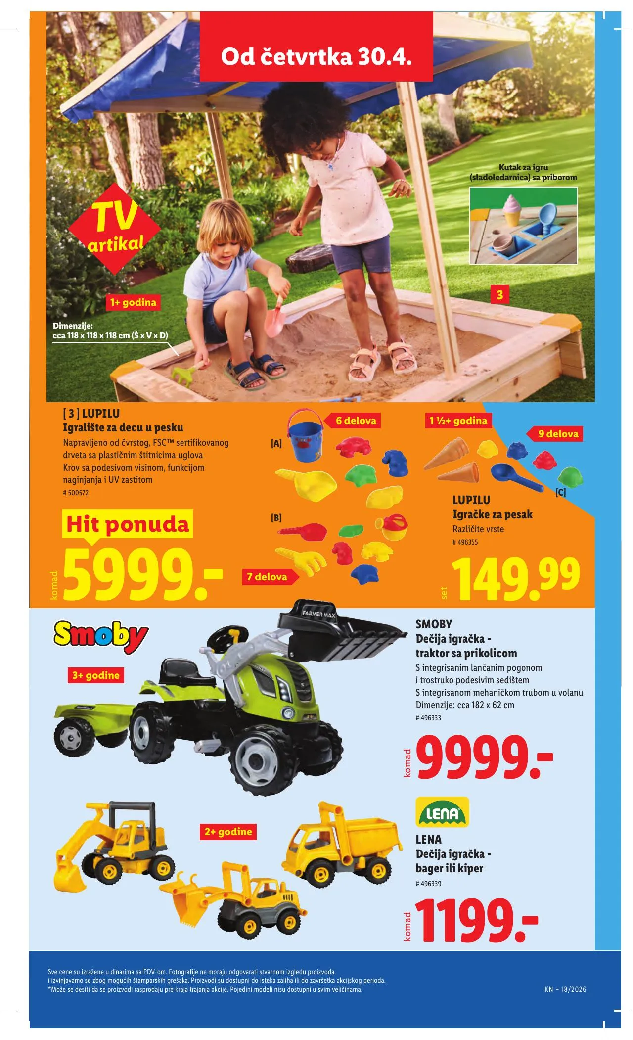 Lidl akciós újság Szerbia 04.30–05.06 – 71. oldal