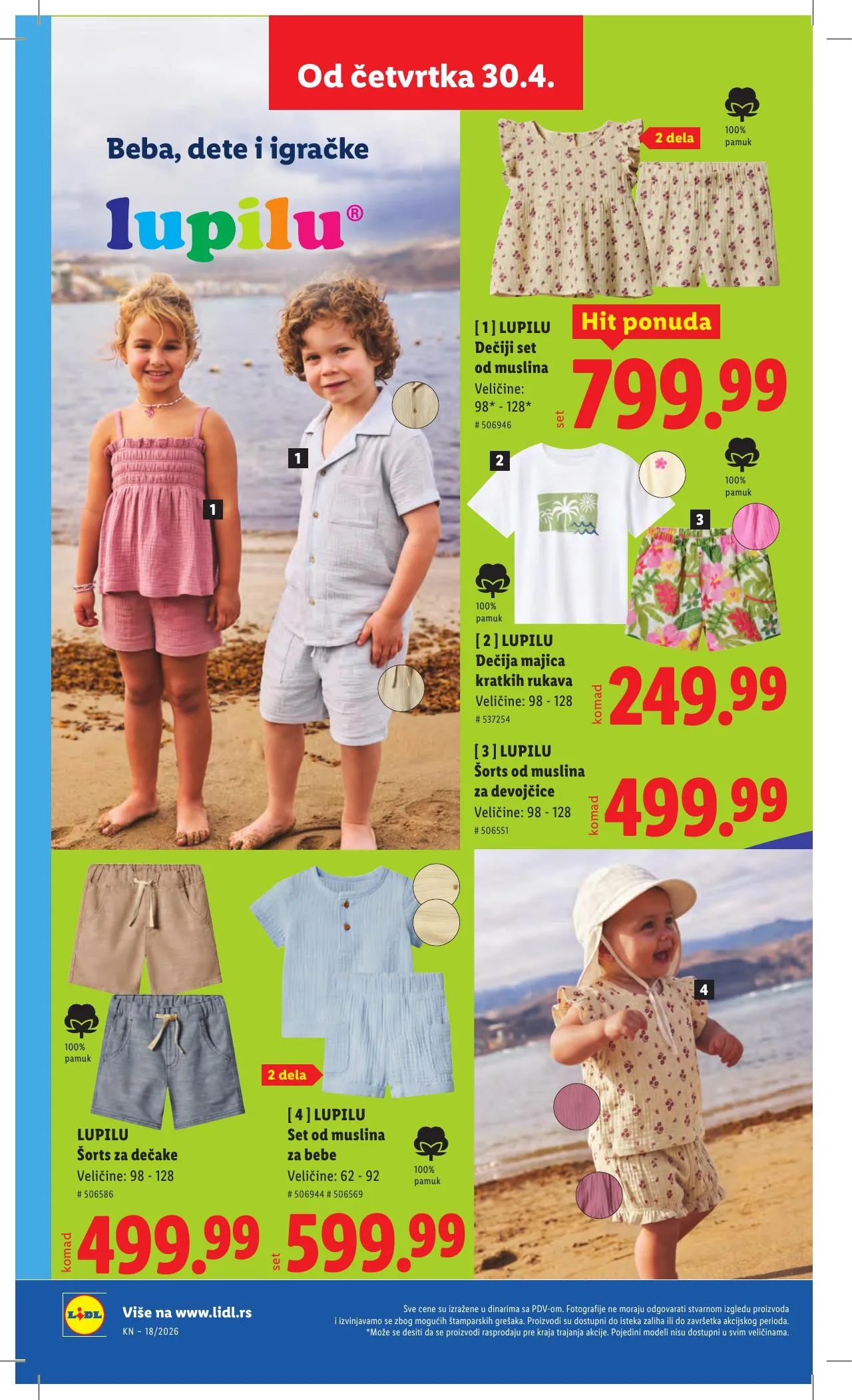 Lidl akciós újság Szerbia 04.30–05.06 – 78. oldal