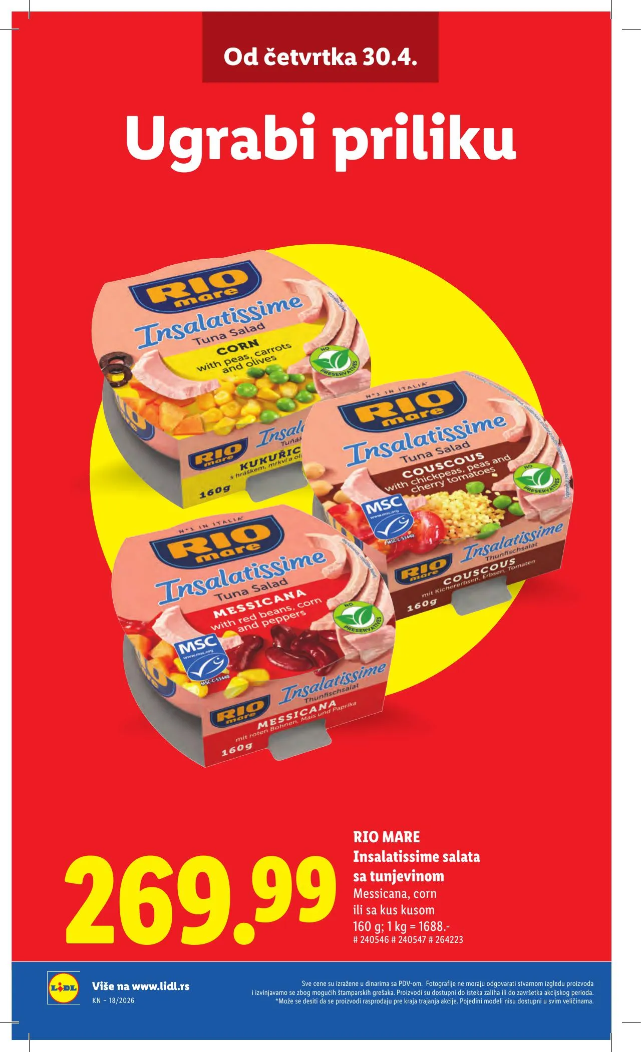Lidl akciós újság Szerbia 04.30–05.06 – 8. oldal